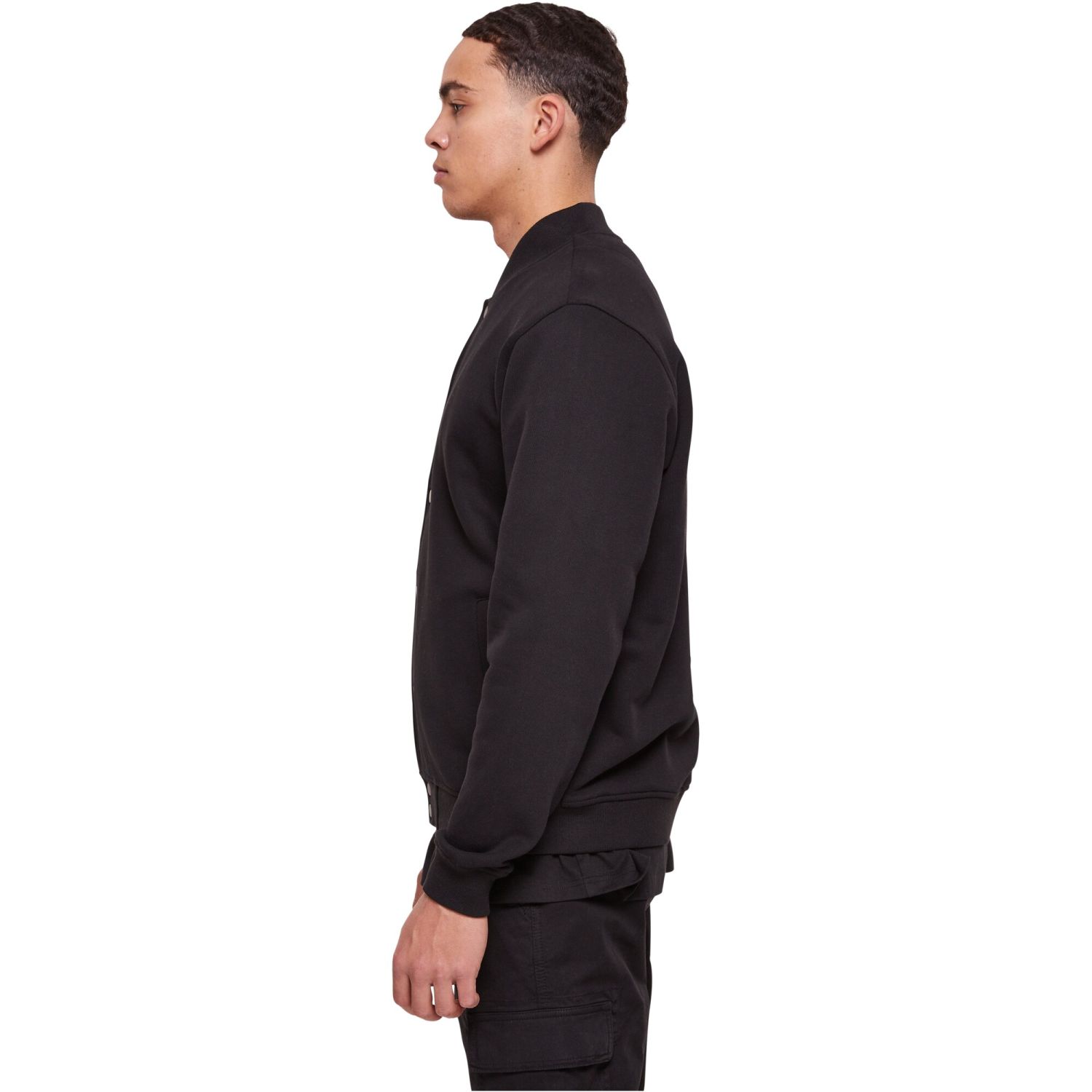 Urban Classics - Heavy Sweat College Jacke noir