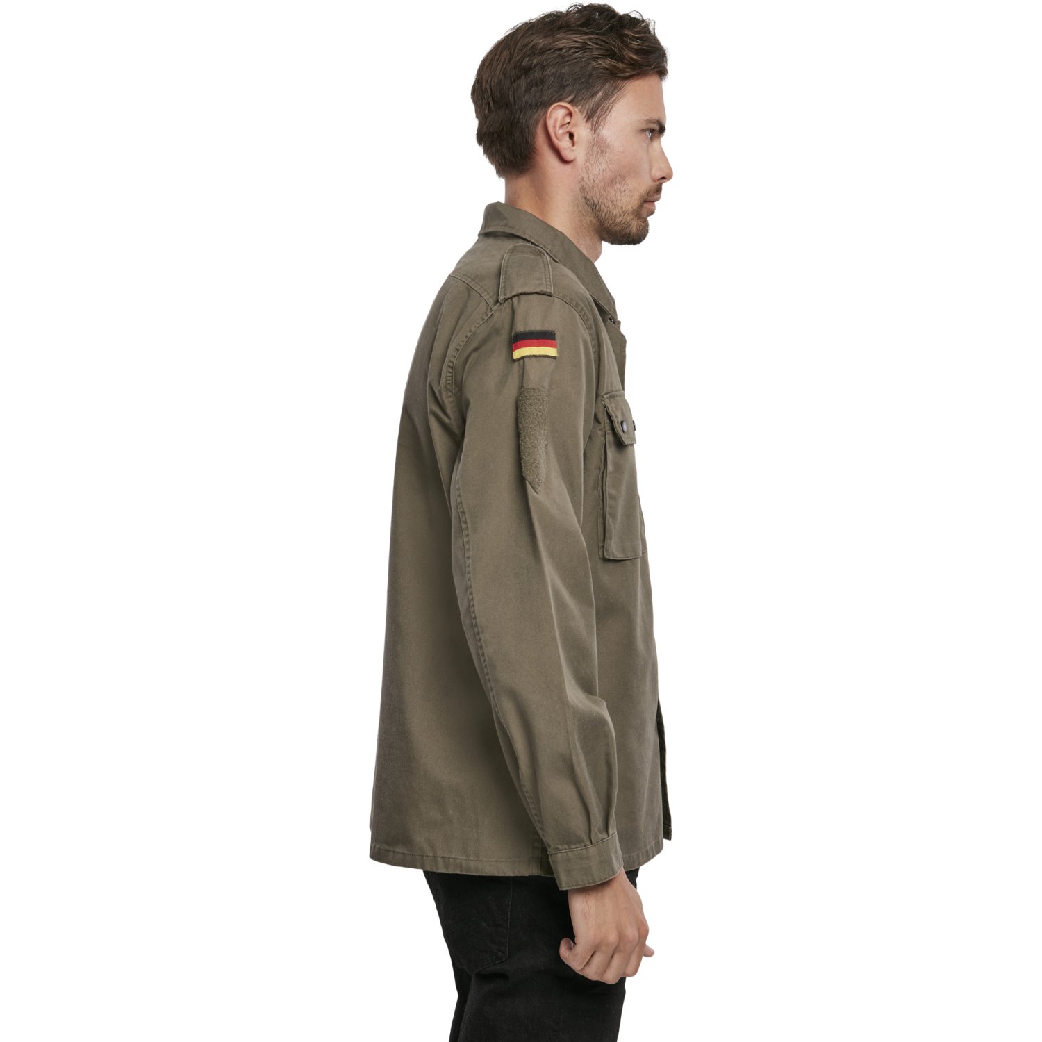 Brandit - BW Zip Chemisier Field olive