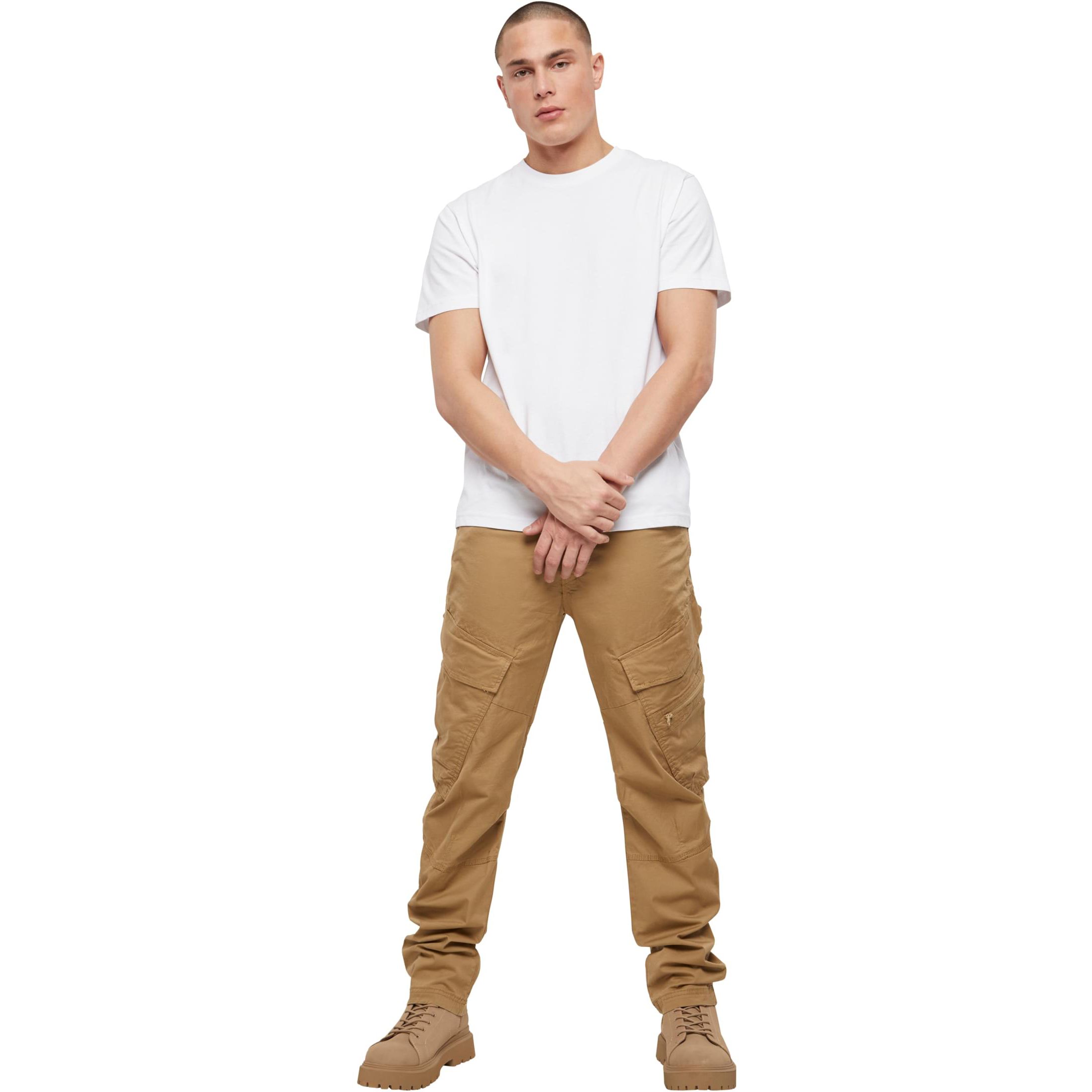Brandit - ADVEN Slim-Fit Cargo Trousers camel beige