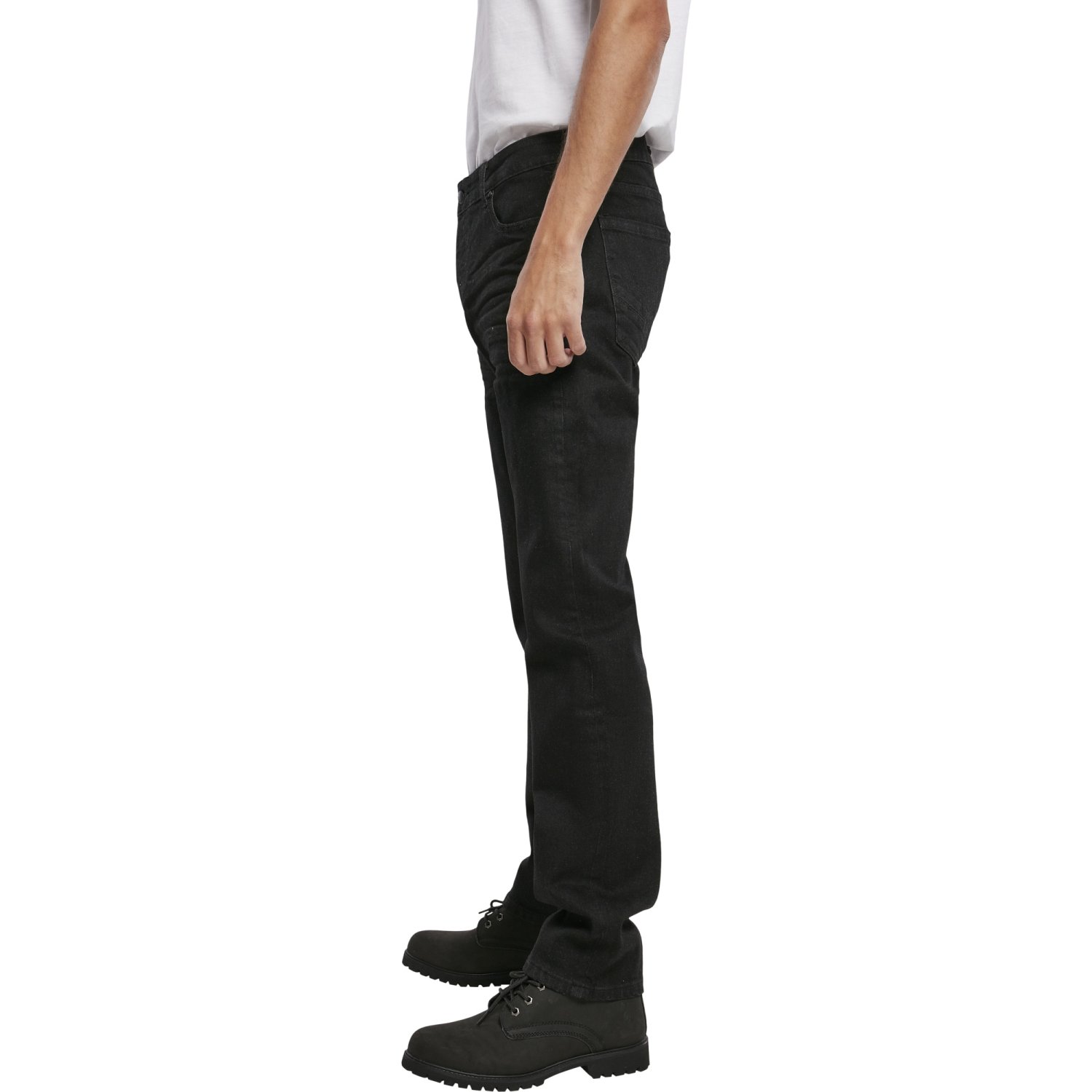 Brandit MASON Straight-Fit Stretch Denim Jeans noir