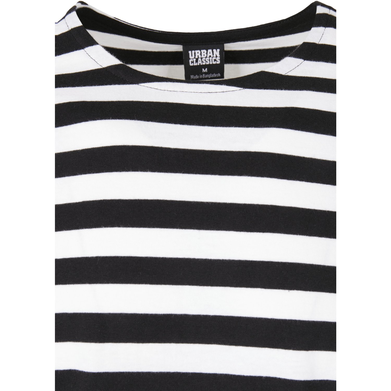Urban Classics - Regular Stripe Longsleeve blanc