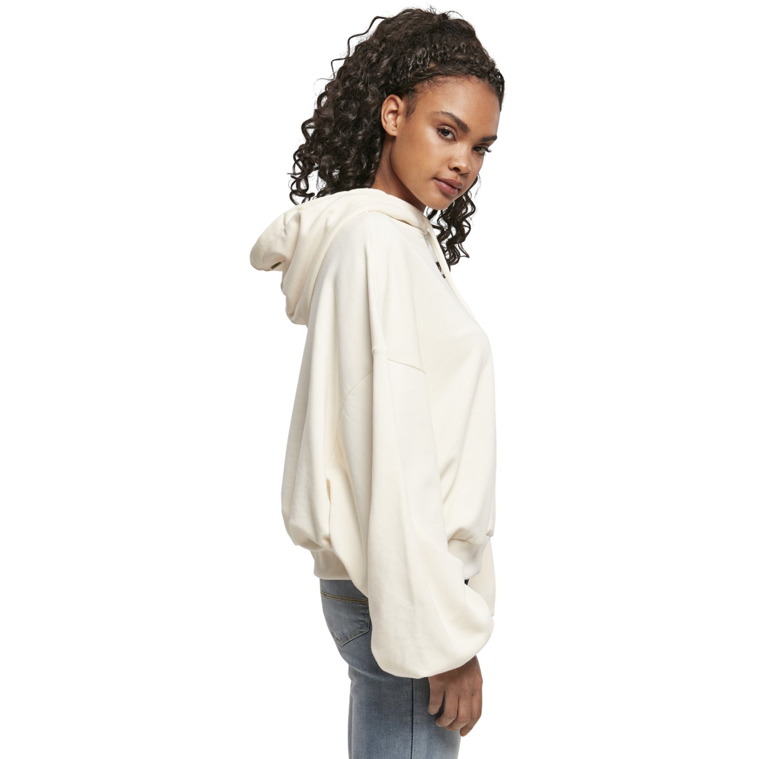 Urban Classics Ladies - ORGANIC Oversized Hoody sand