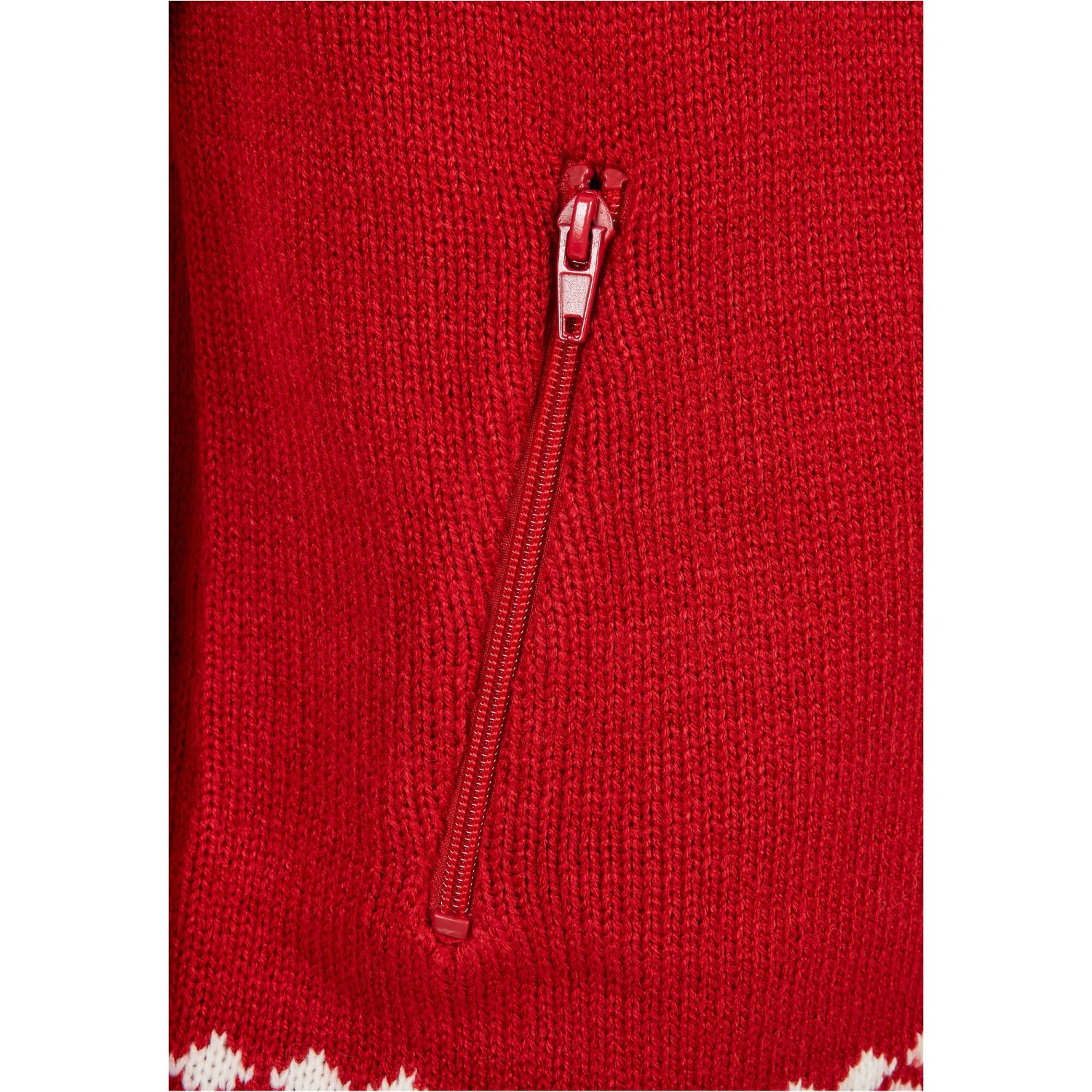 Brandit - Norweger Full Zip Cardigan rouge
