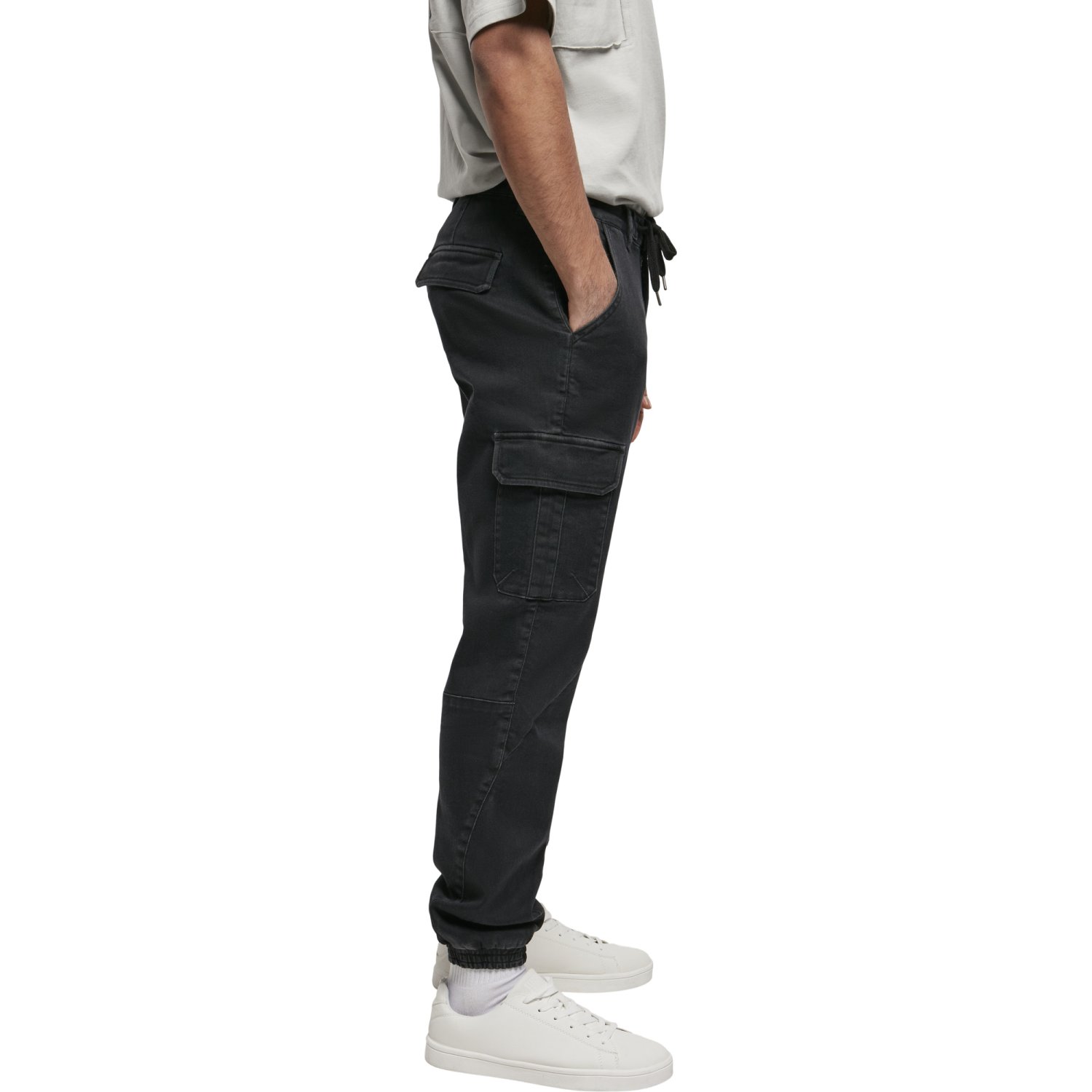 Urban Classics - CARGO Knitted Jogging Pants black
