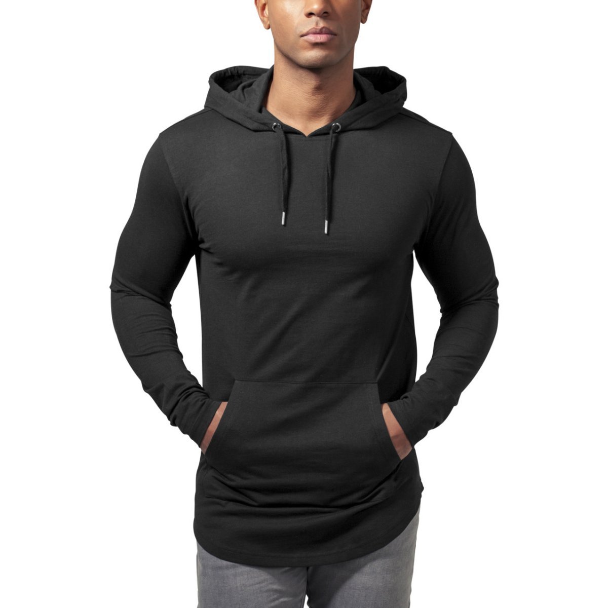 Urban Classics - JERSEY Hoody black