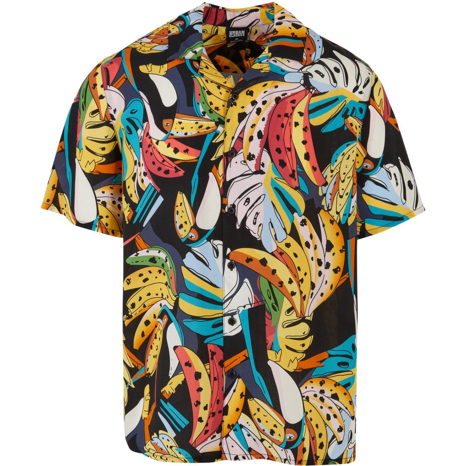 Urban Classics - Viscose Resort Shirt Hemd toucans