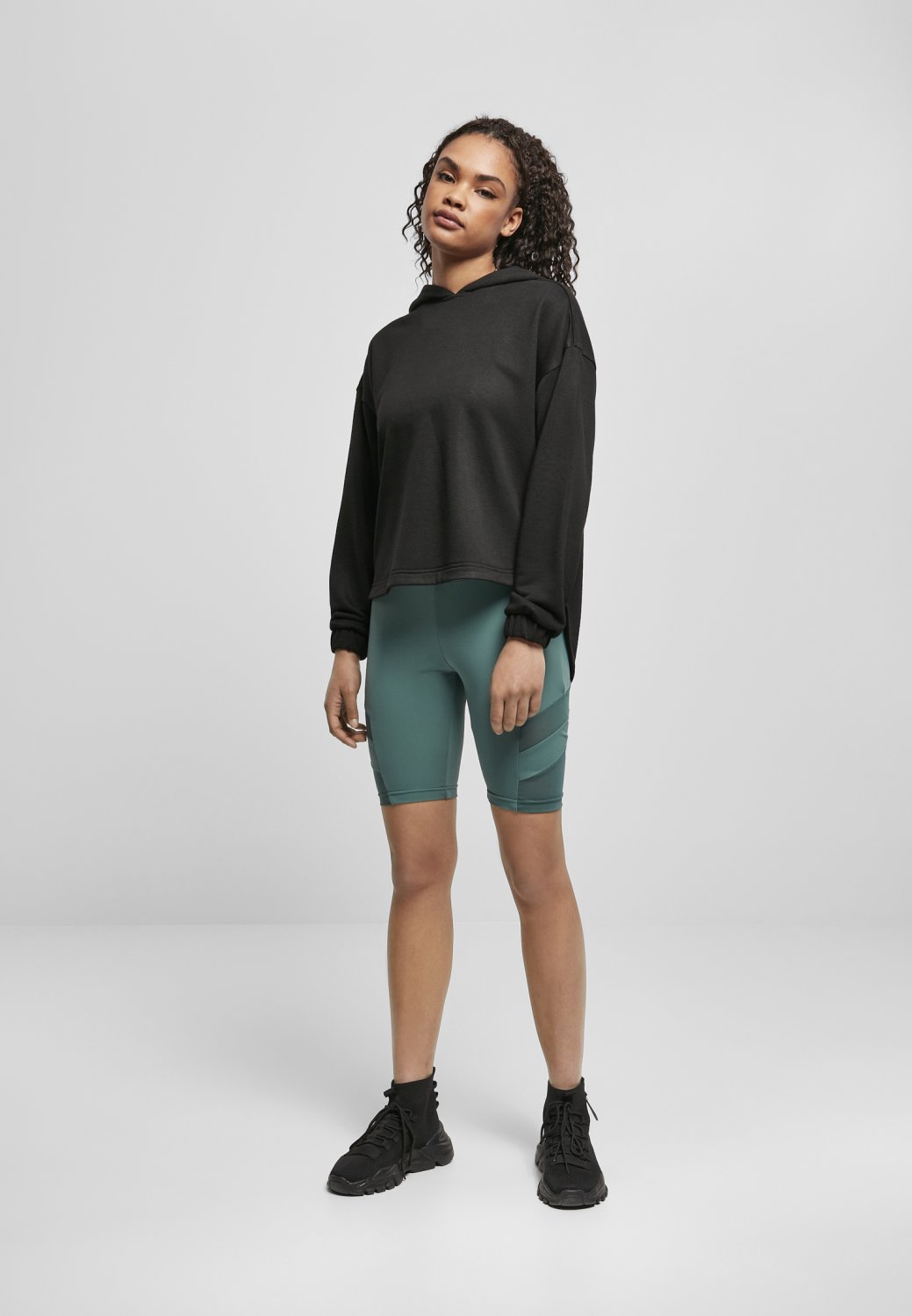 Urban Classics Ladies - Oversized Modal Terry Hoody noir
