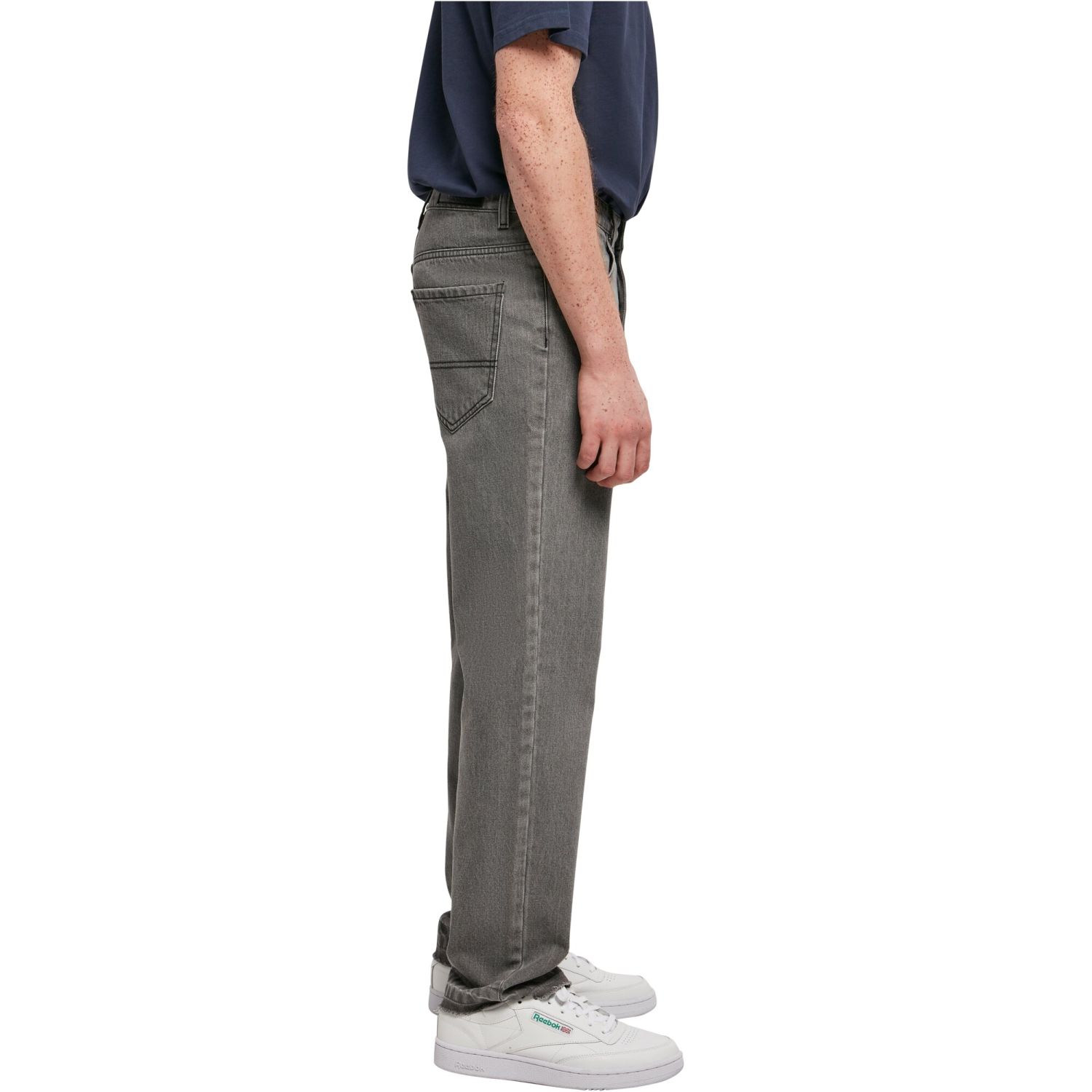 Urban Classics - Loose-Fit Denim Jeans midgrey