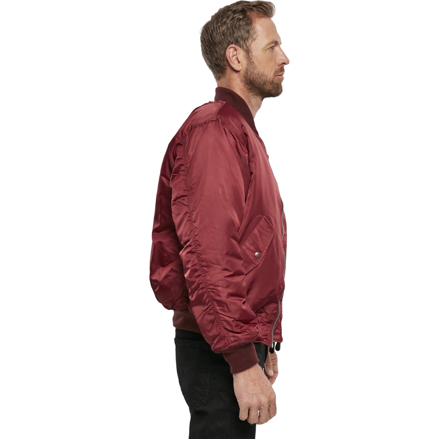 Brandit - MA1 BOMBER Jacket bordeaux