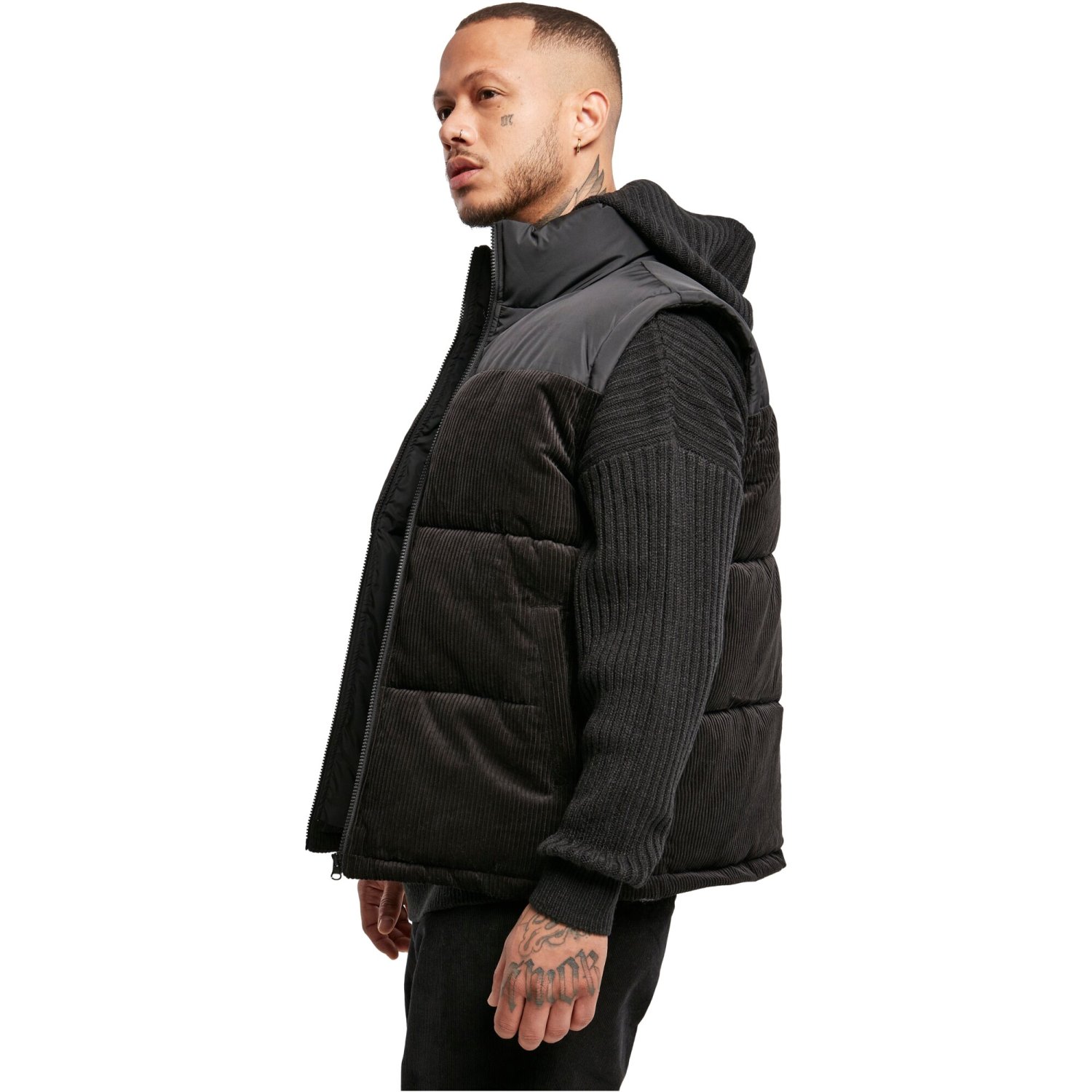 Urban Classics - KORD Puffer Vest black