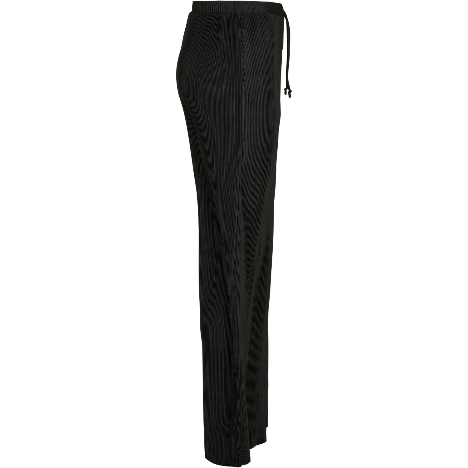 Urban Classics Ladies - Plisse Pantalon noir