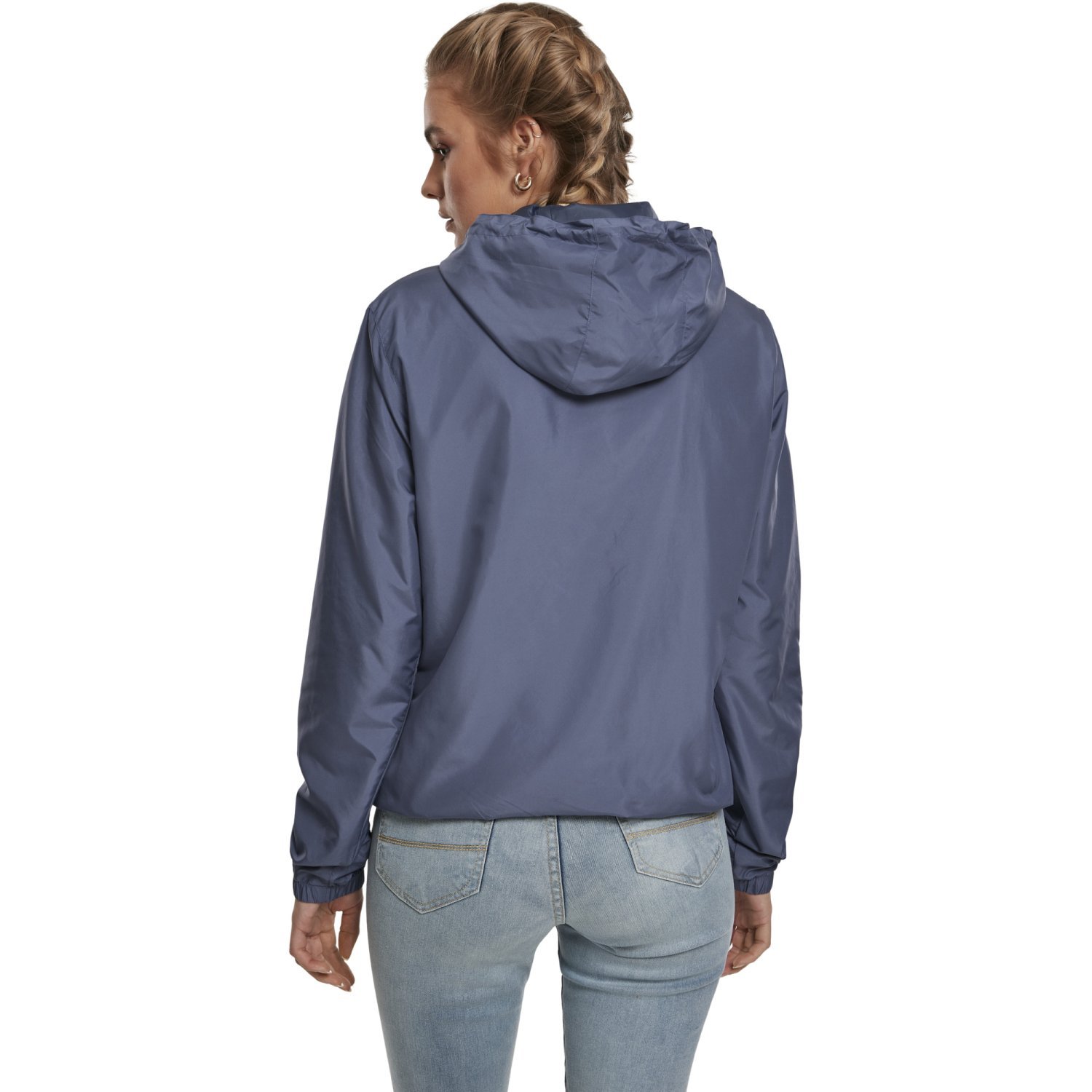 Urban Classics Ladies - PULL OVER Jacket vintage blue