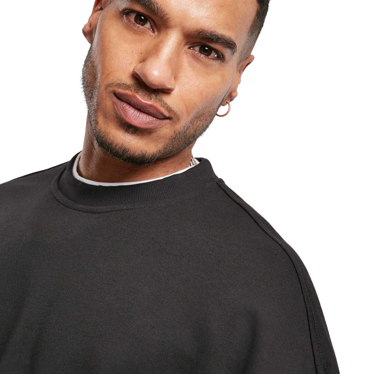 Urban Classics - Organic Oversized Boxy Pullover noir