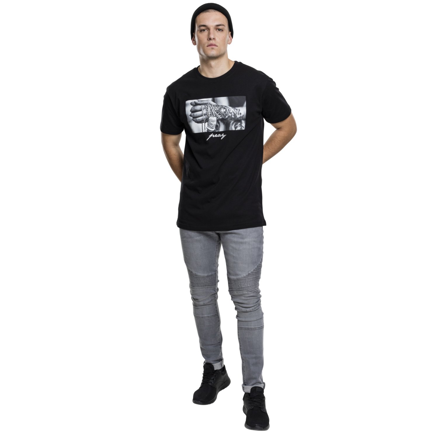 Mister Tee Shirt - PRAY 2.0 black
