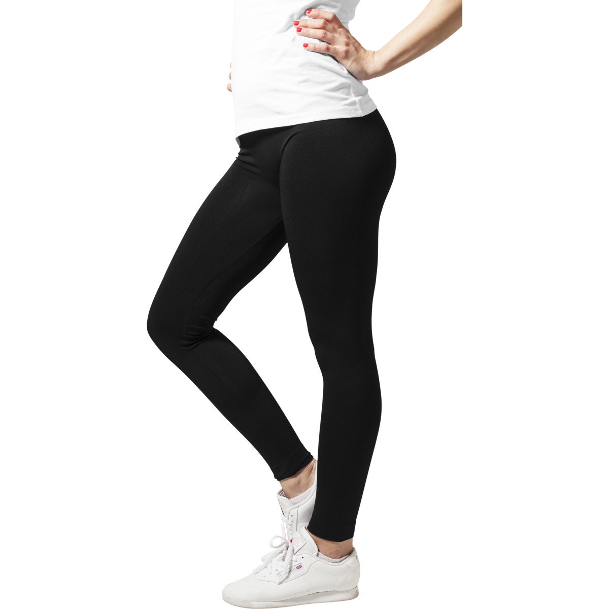 Urban Classics Femme - PA Leggings noir - XS