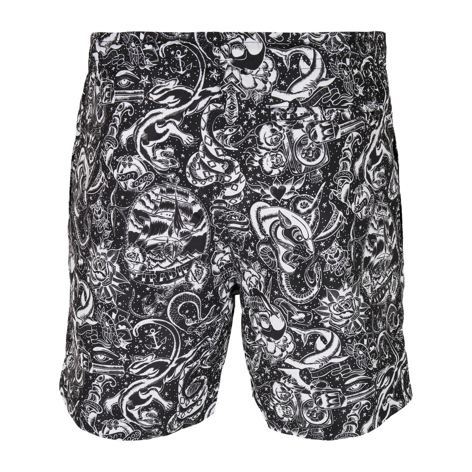 Urban Classics - PATTERN Short de bain tattoo
