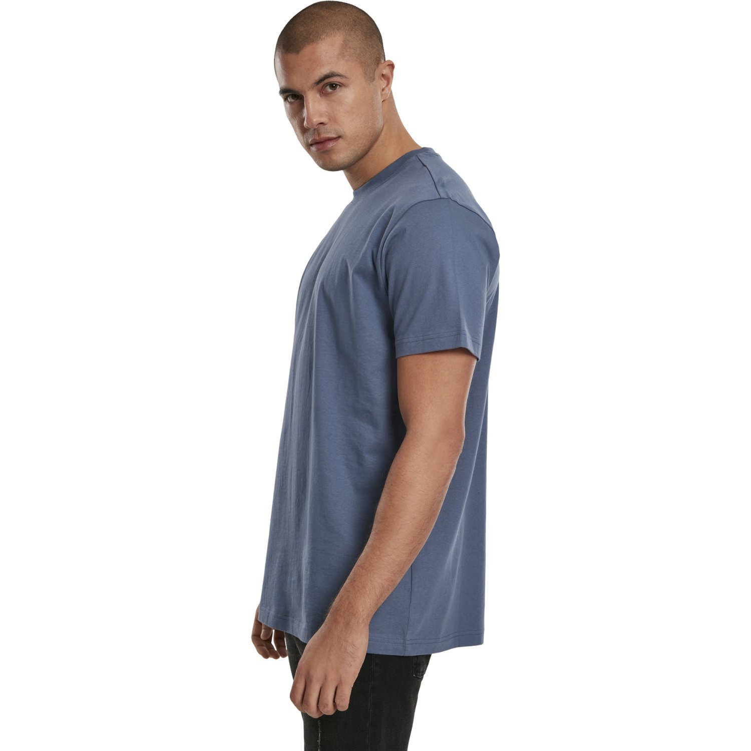 Urban Classics - BASIC Shirt vintage blue