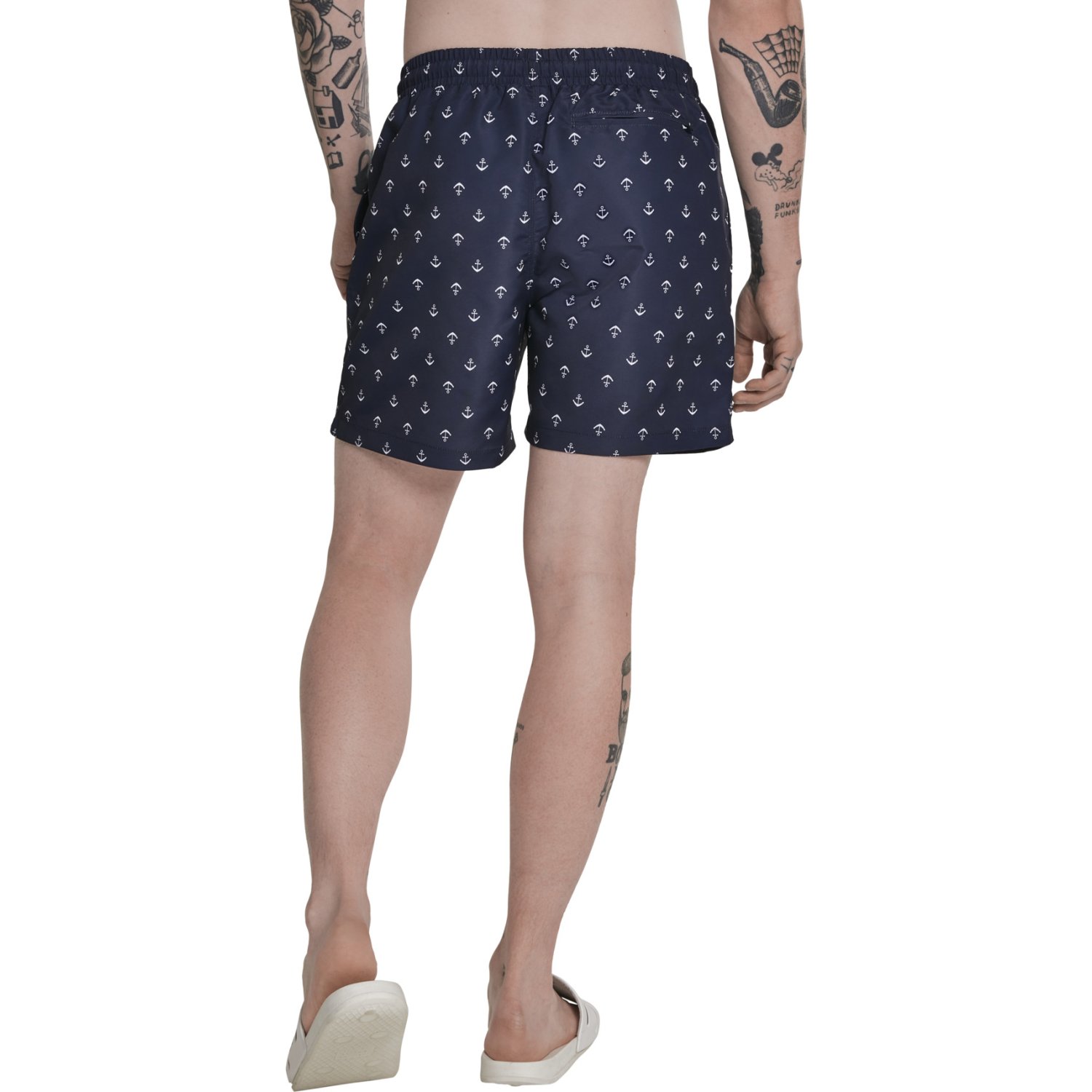 Urban Classics - PATTERN Swim Shorts anchor