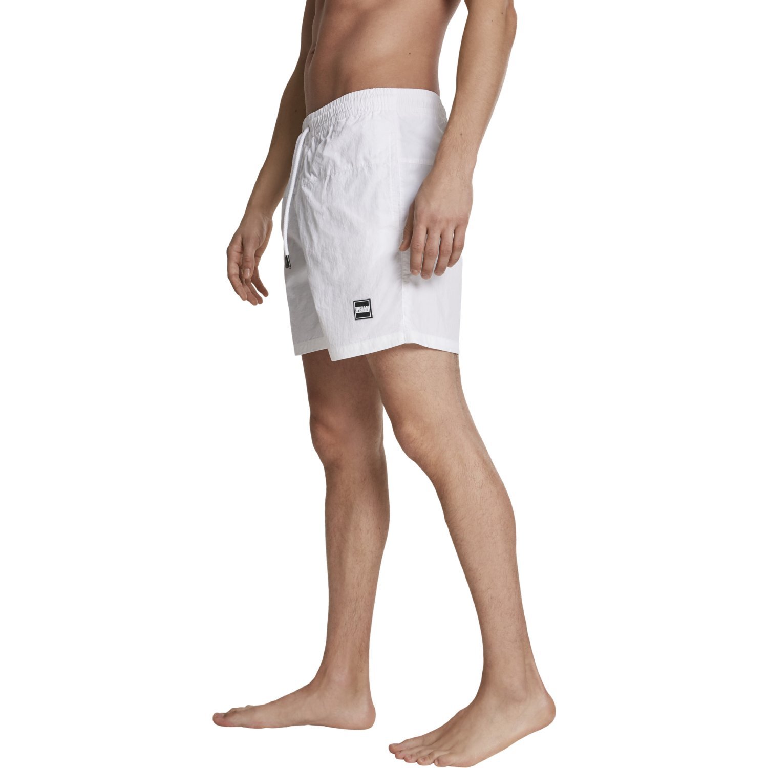 Urban Classics - BLOCK Short de bain blanc