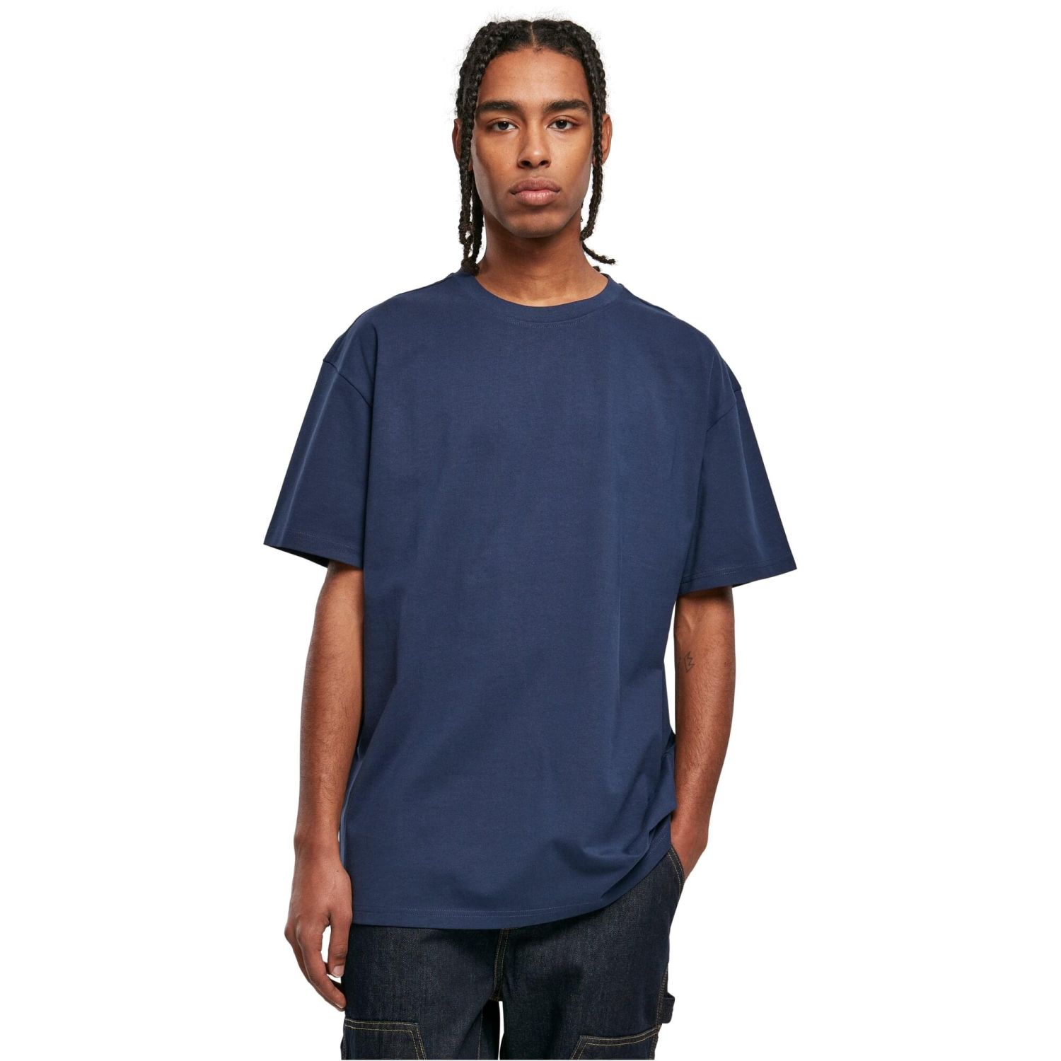 Urban Classics - HEAVY Oversized Shirt dark blue
