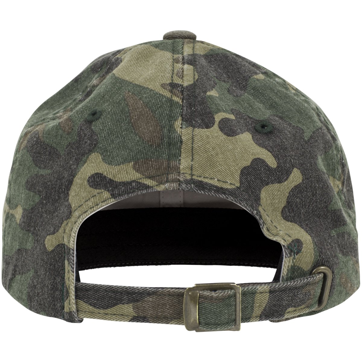 Flexfit LOW PROFILE Strapback Washed Cap - wood camo