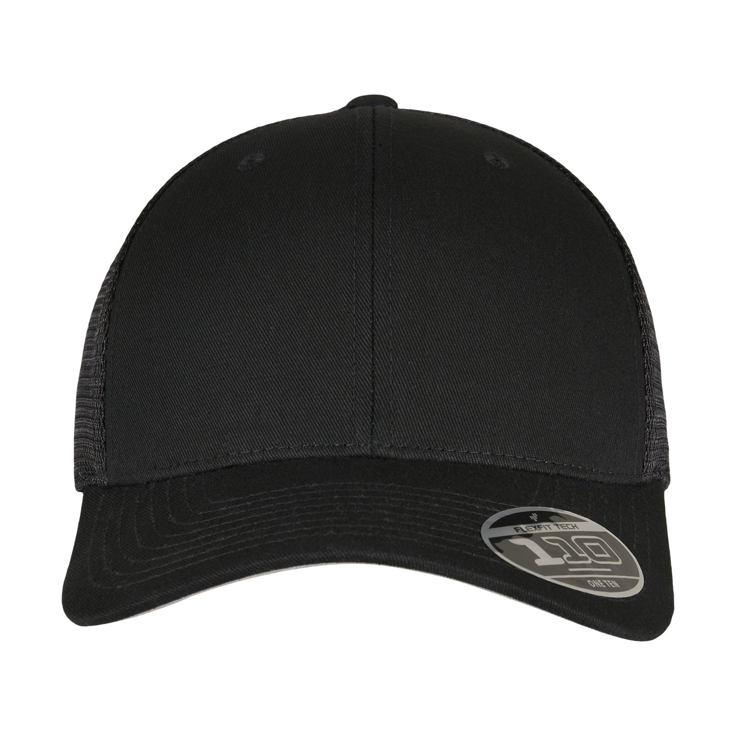 Flexfit 110 Trucker Mesh Snapback Cap - noir