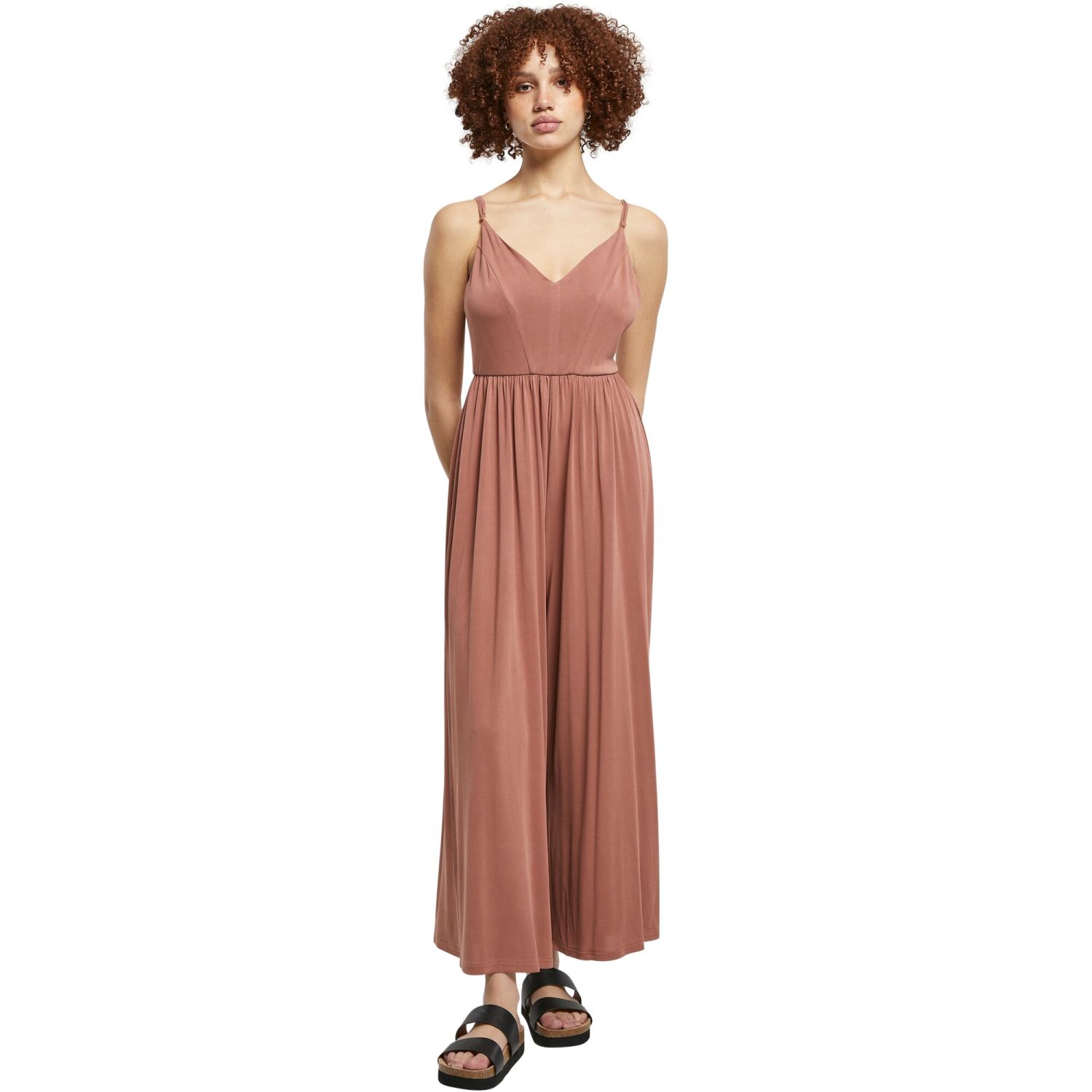 Urban Classics Ladies - MODAL Spaghetti Jumpsuit Einteiler