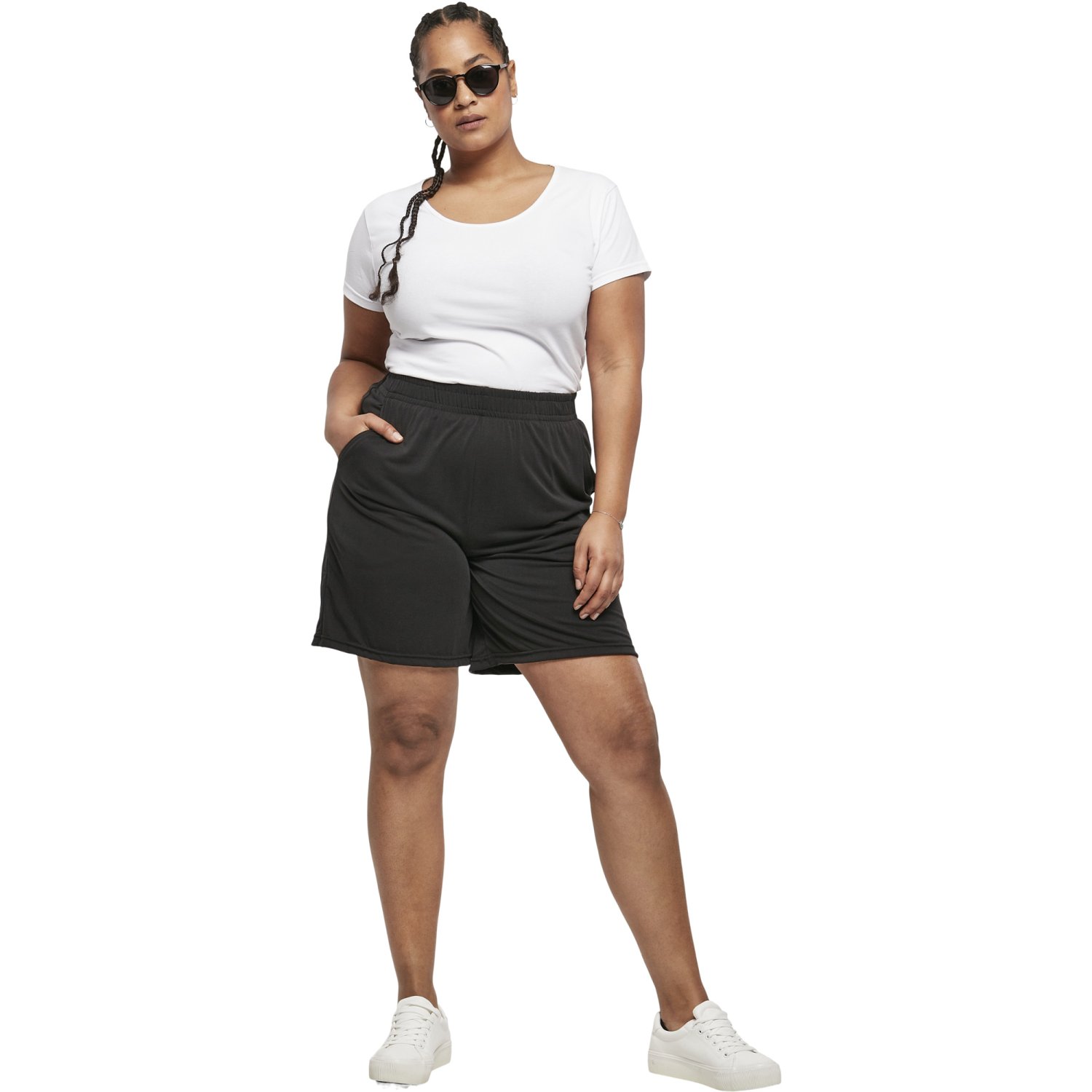 Urban Classics Ladies - Modal Shorts noir