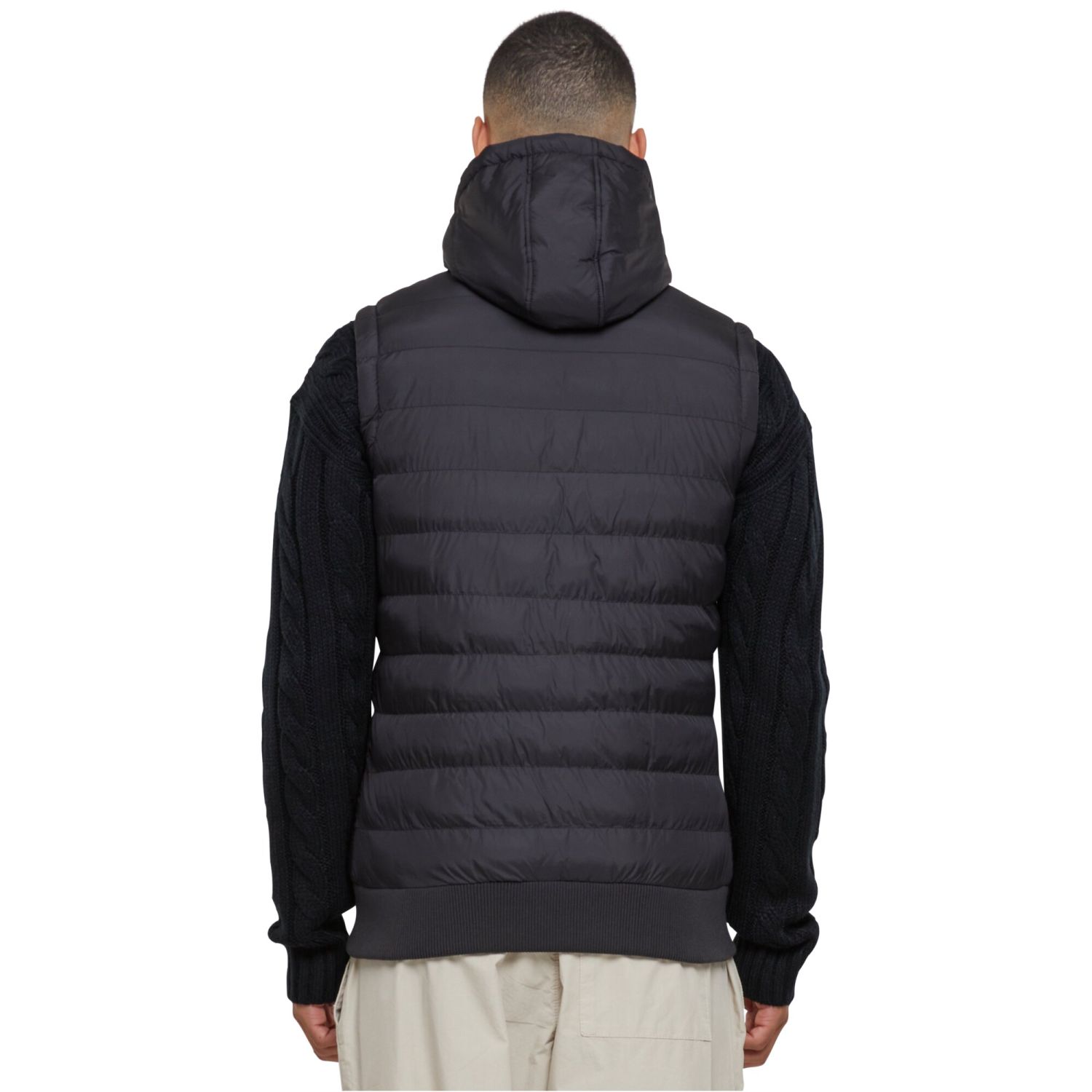 Urban Classics - HOODED SMALL BUBBLE Stepp Weste