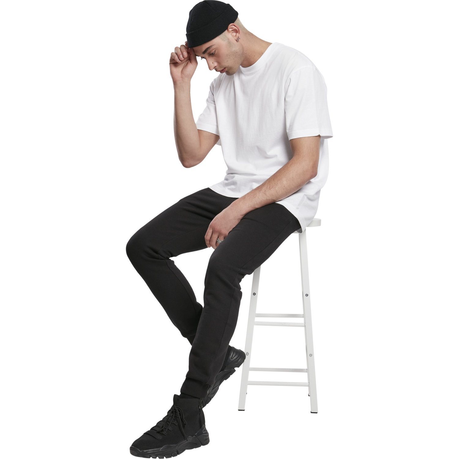 Urban Classics - Organic Coton Sweatpants noir