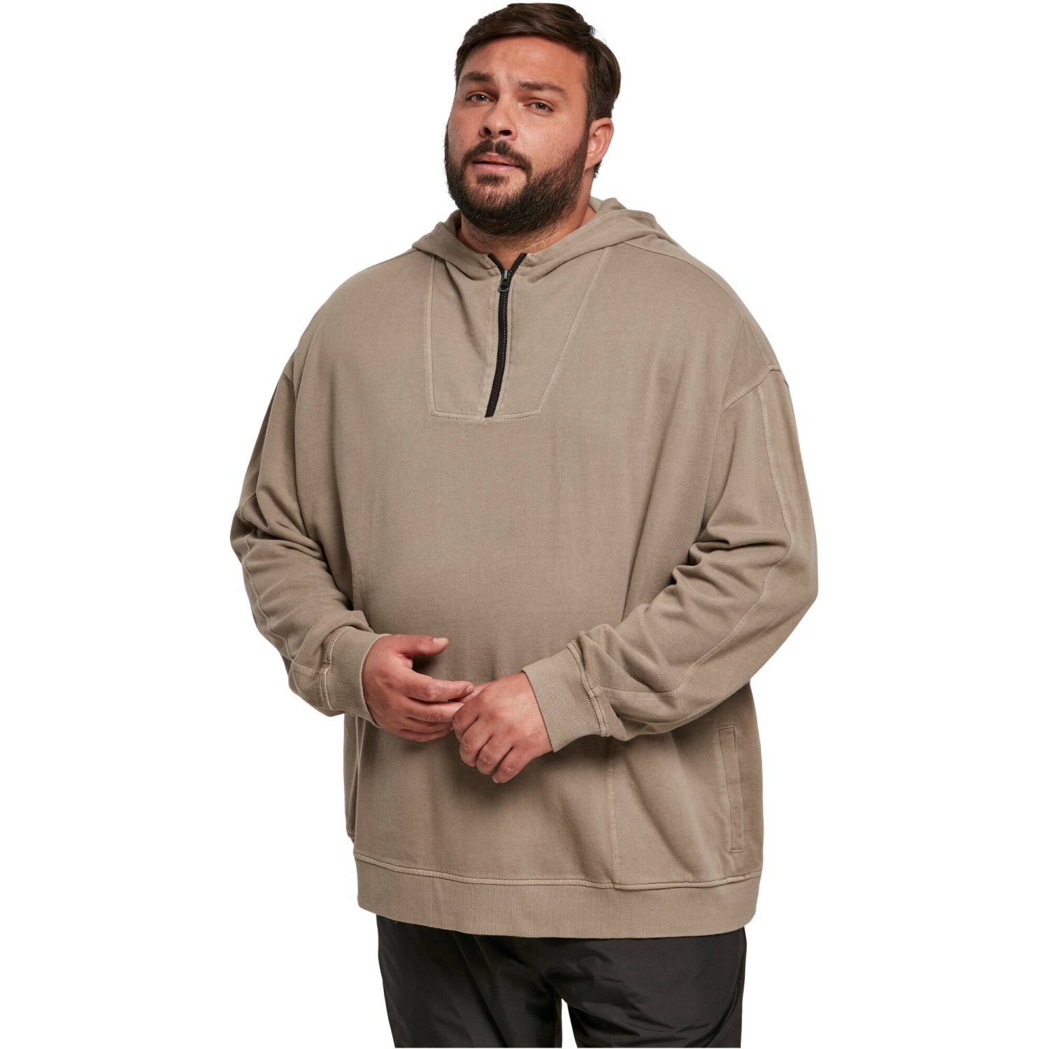 Urban Classics - Overdyed Camp Troyer Oversized Hoody