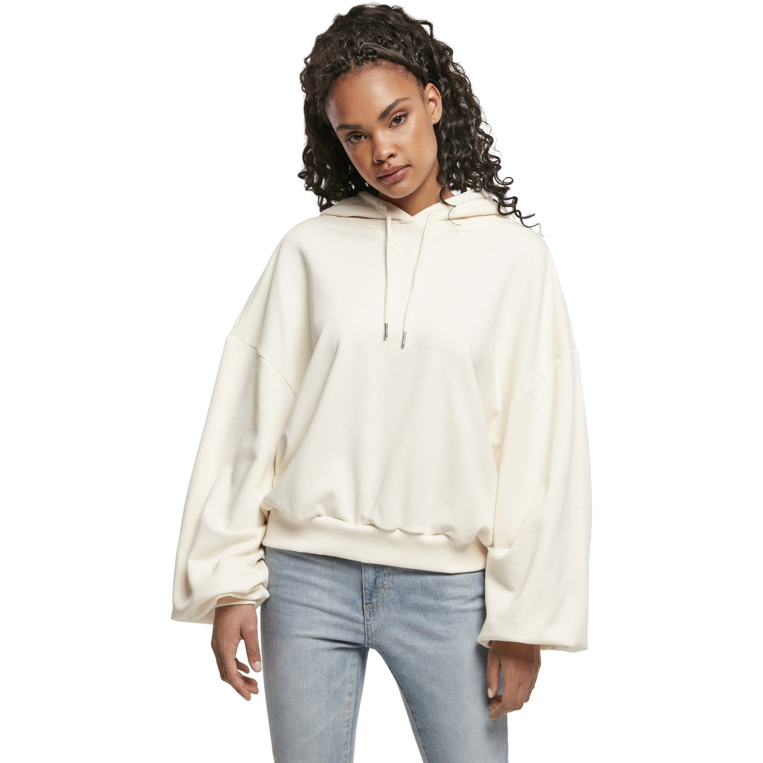 Urban Classics Ladies - ORGANIC Oversized Hoody sand