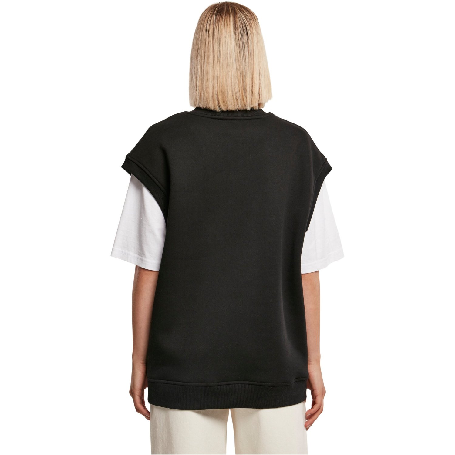 Urban Classics Ladies - Oversized Sweat Slipover noir