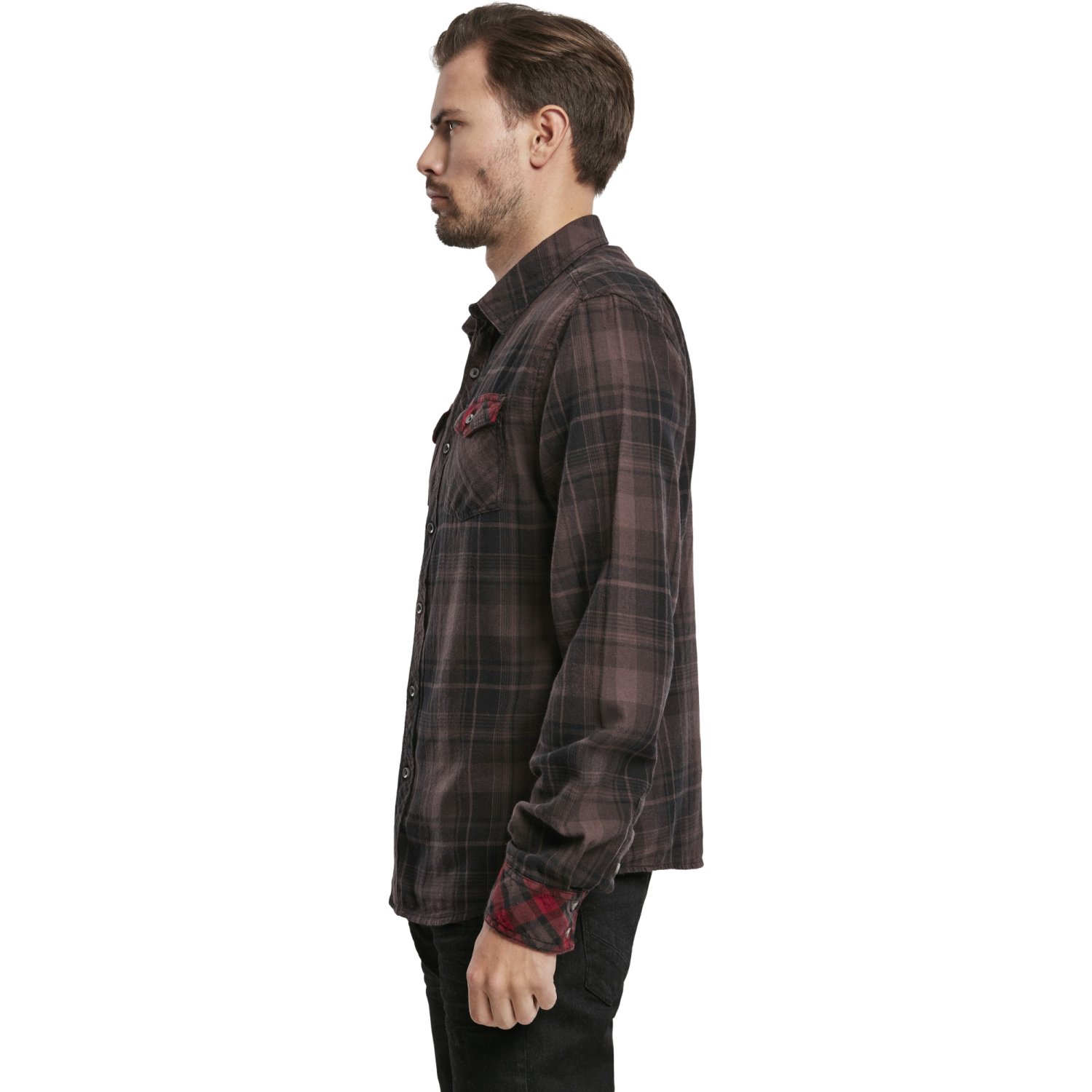 Brandit - Duncan Checked Flanell Shirt brown