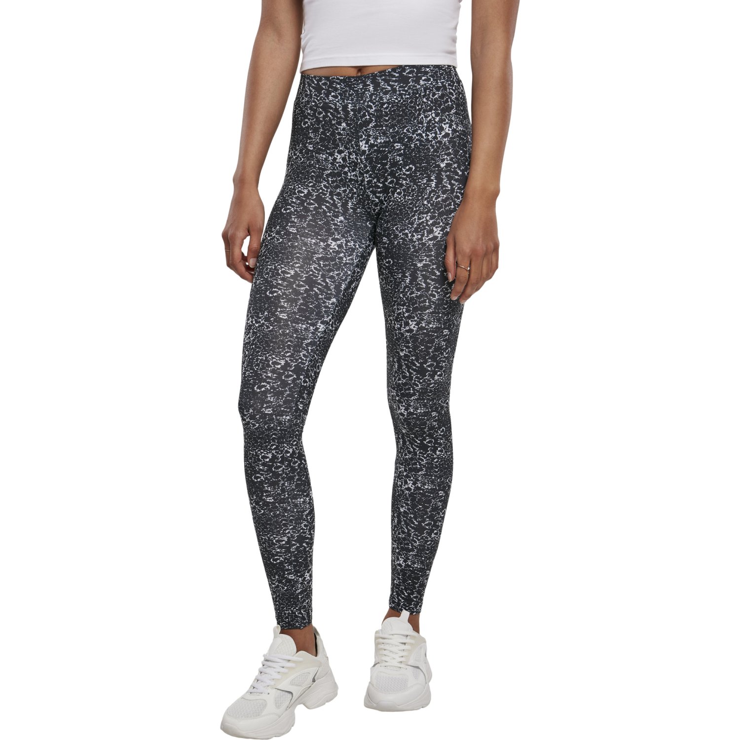 Urban Classics Ladies - All-Over-Pring Leggings
