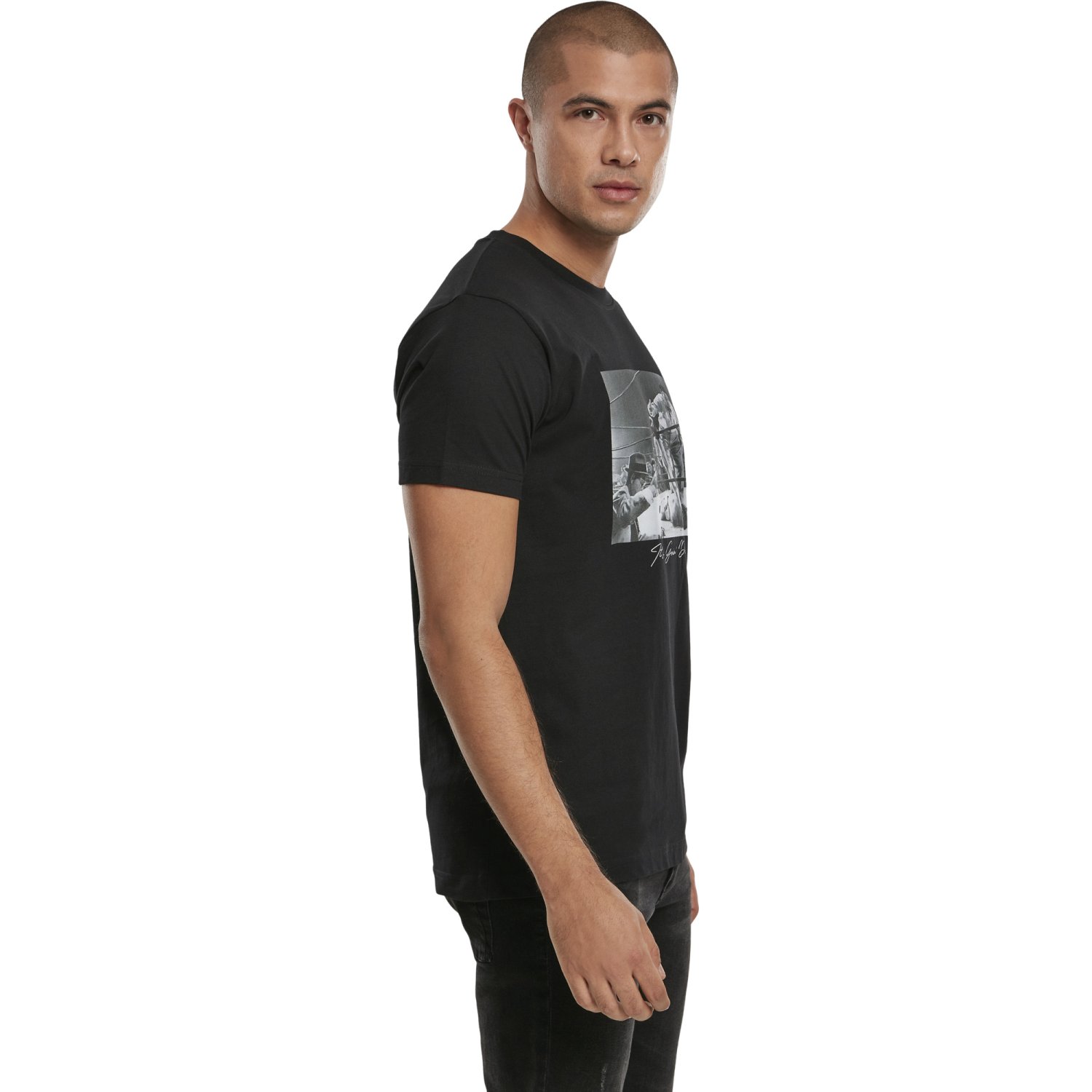 Mister Tee Shirt - GOING DOWN noir
