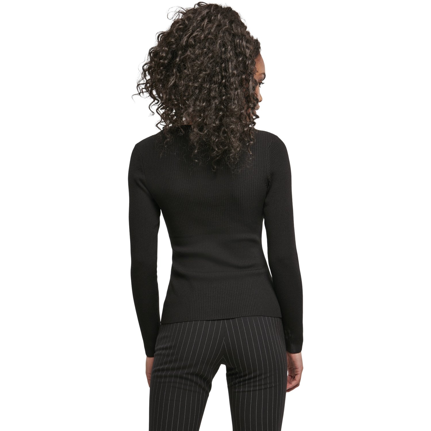 Urban Classics Ladies - Wide Neckline Sweater Pullover