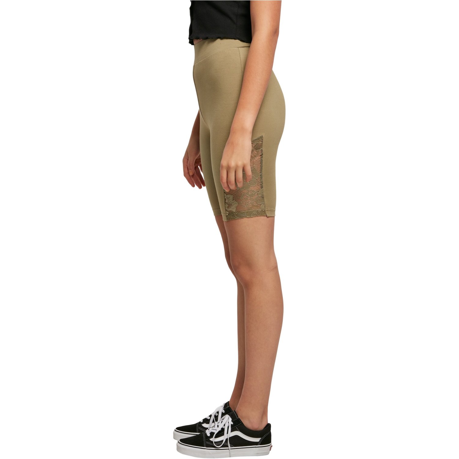Urban Classics Ladies - CYCLE Laces High Waist Shorts