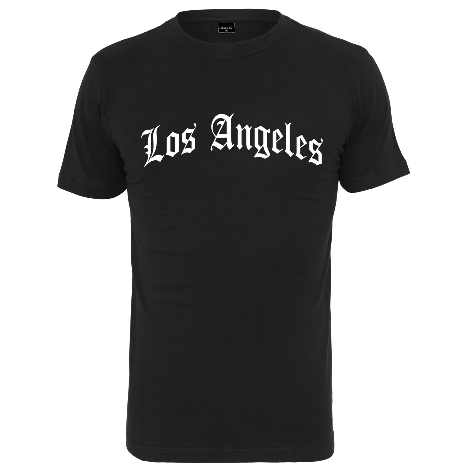 Mister Tee Graphique Shirt - LOS ANGELES noir