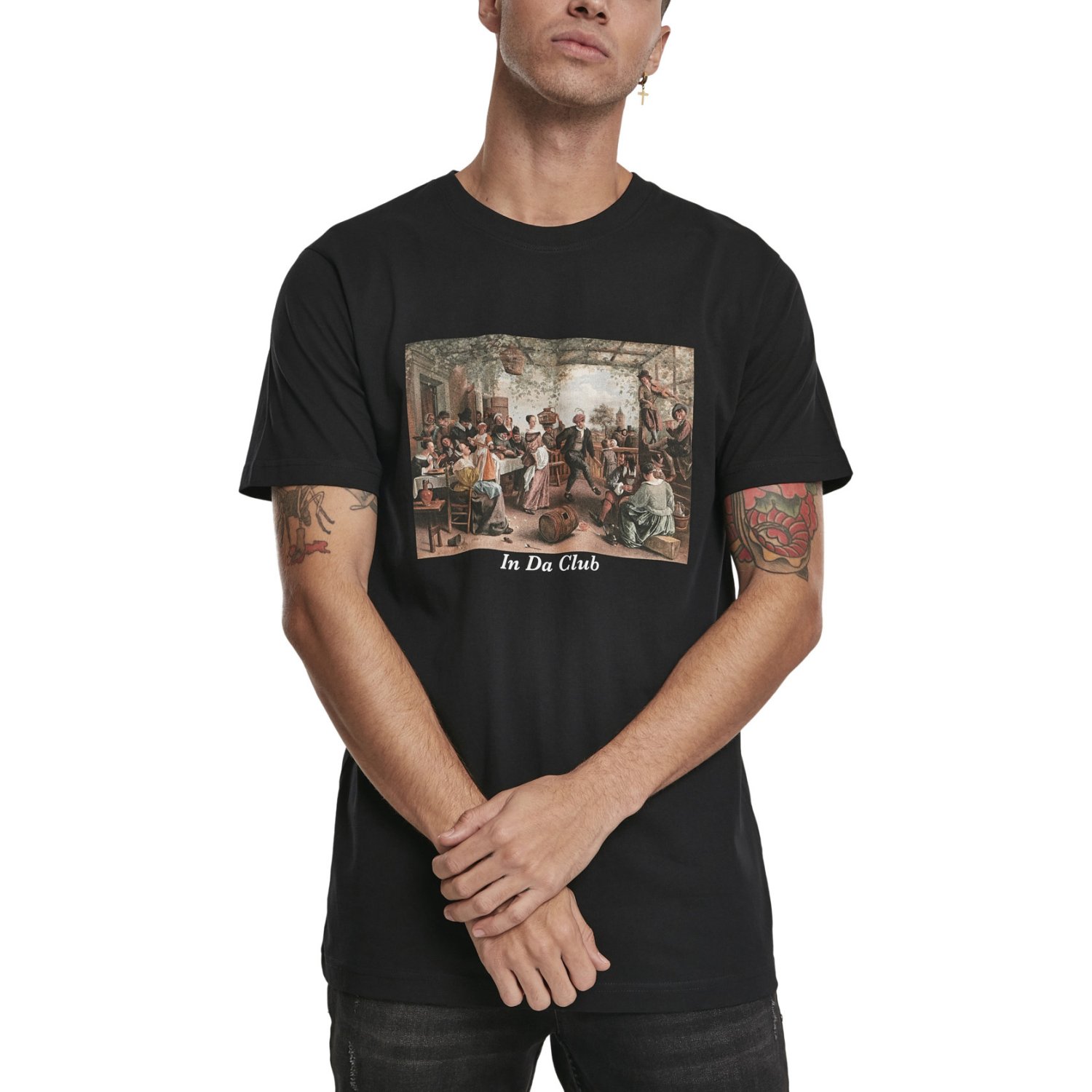Mister Tee Shirt - IN DA CLUB schwarz