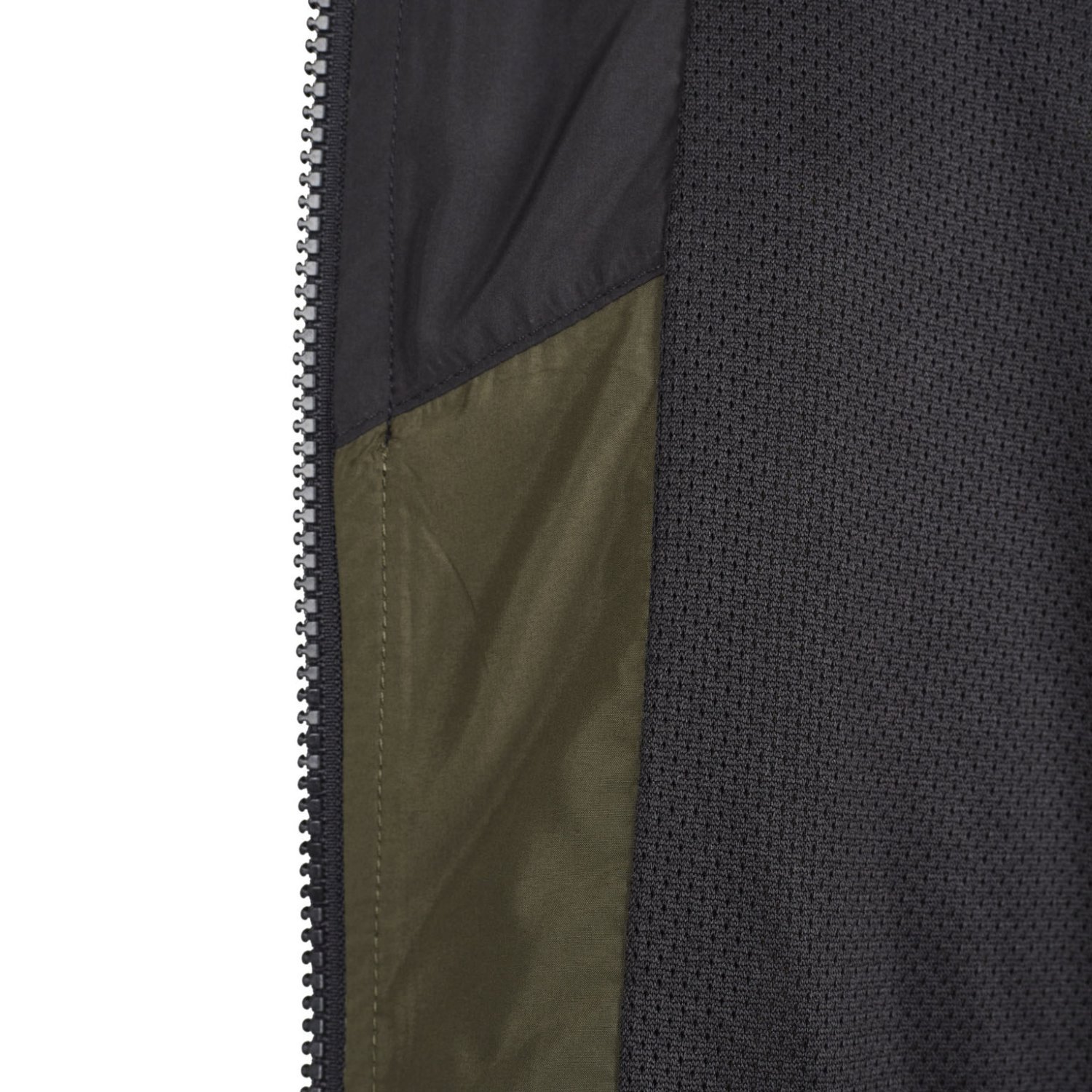 Urban Classics - TECH Windrunner Jacket black / olive