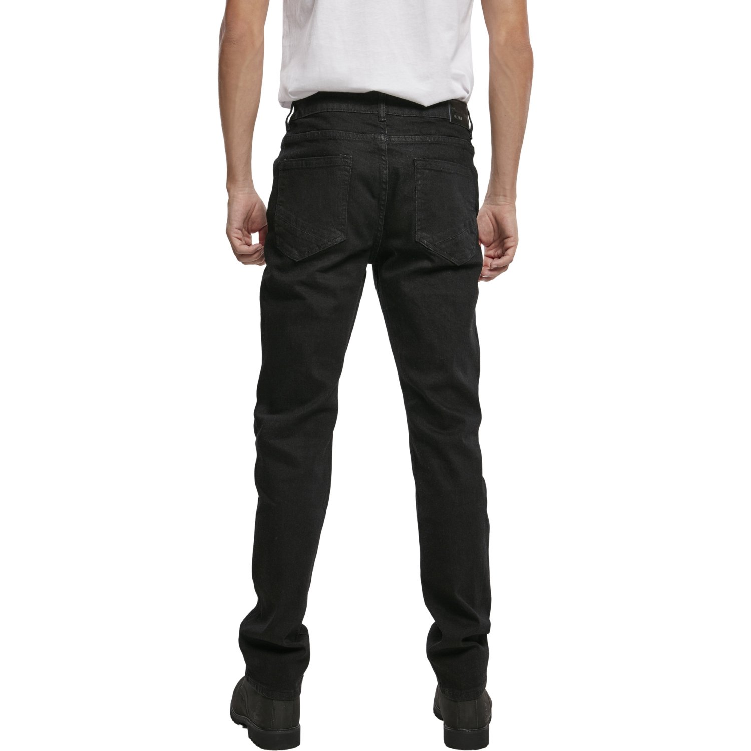 Brandit MASON Straight-Fit Stretch Denim Jeans black