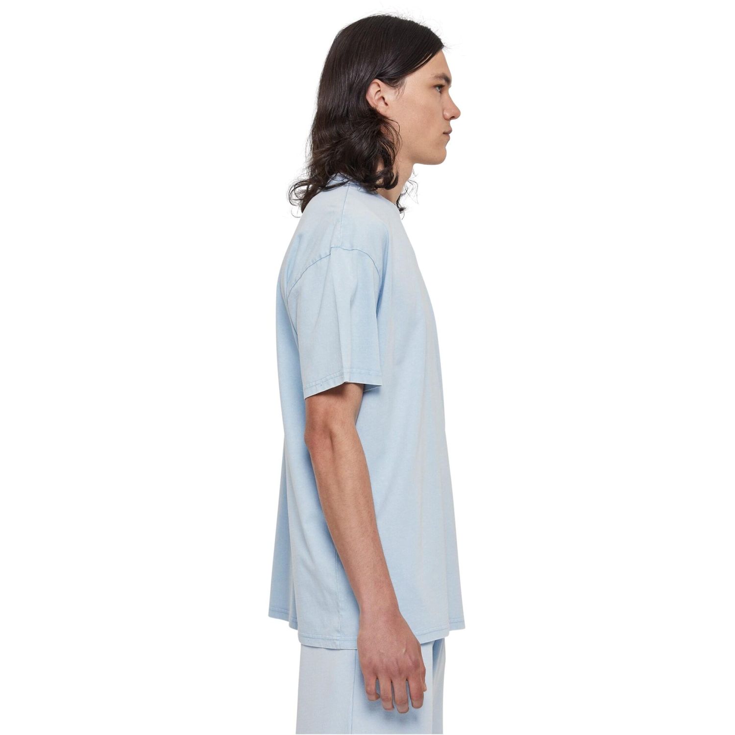 Urban Classics - Heavy Oversized Acid Wash balticblue