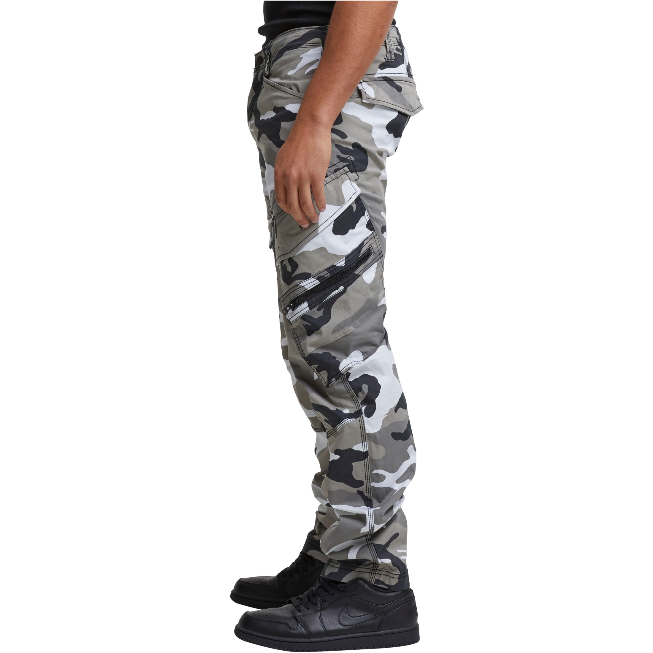 Brandit - ADVEN Slim-Fit Cargo Trousers urban camo
