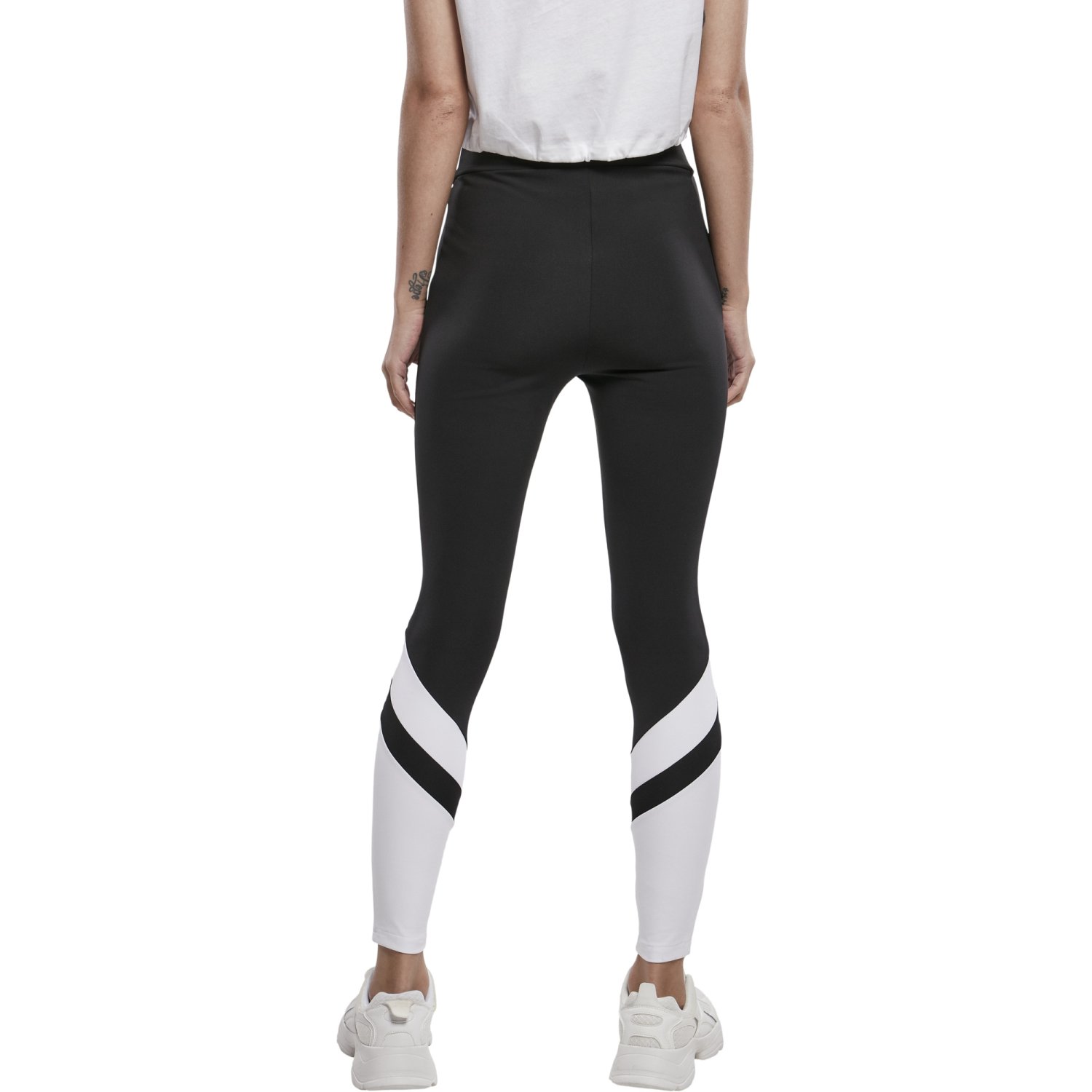 Urban Classics Ladies - Arrow High Waist Leggings noir