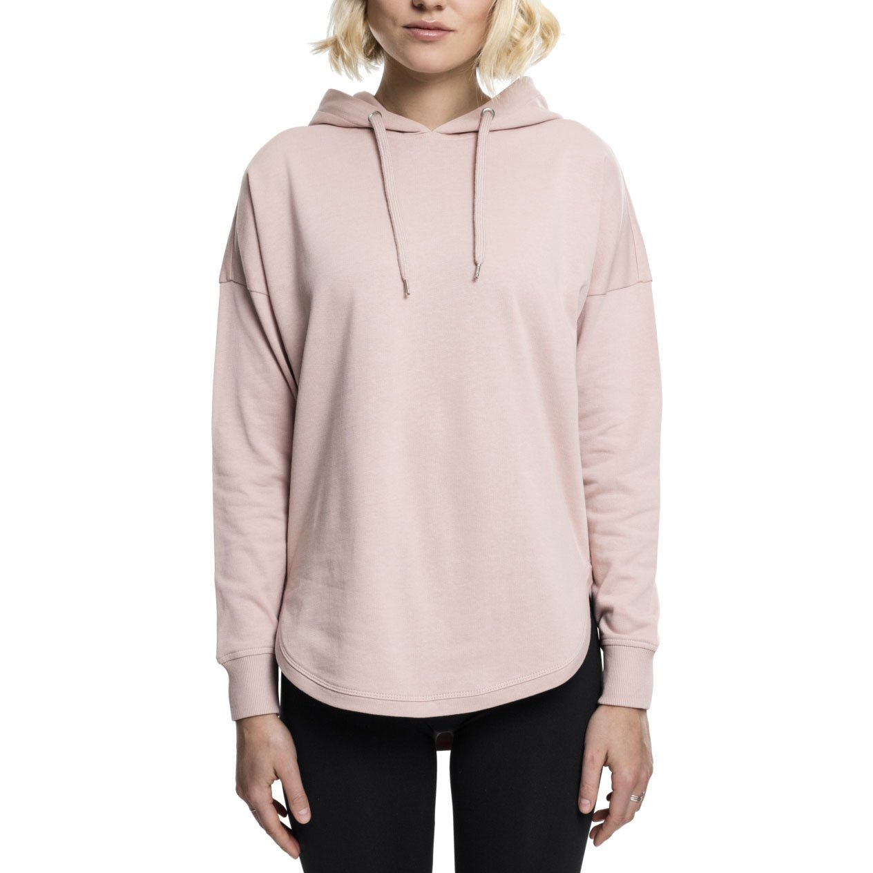 Urban Classics Ladies - OVERSIZED TERRY Hoody rose clair