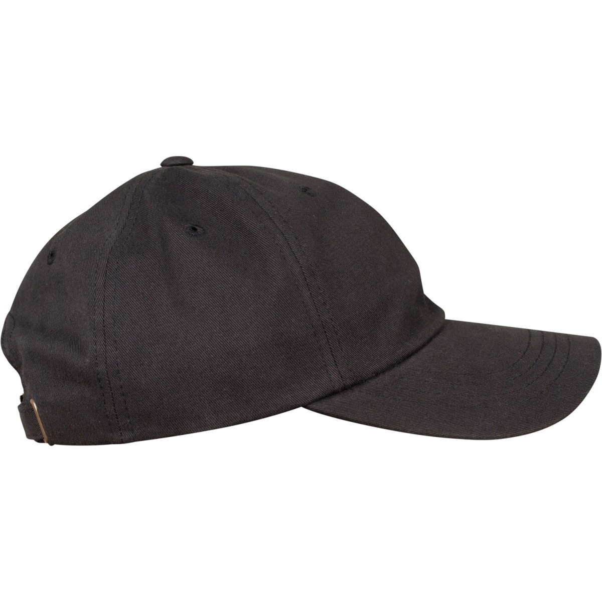 Flexfit Peached Cotton Twill Dad Cap - noir