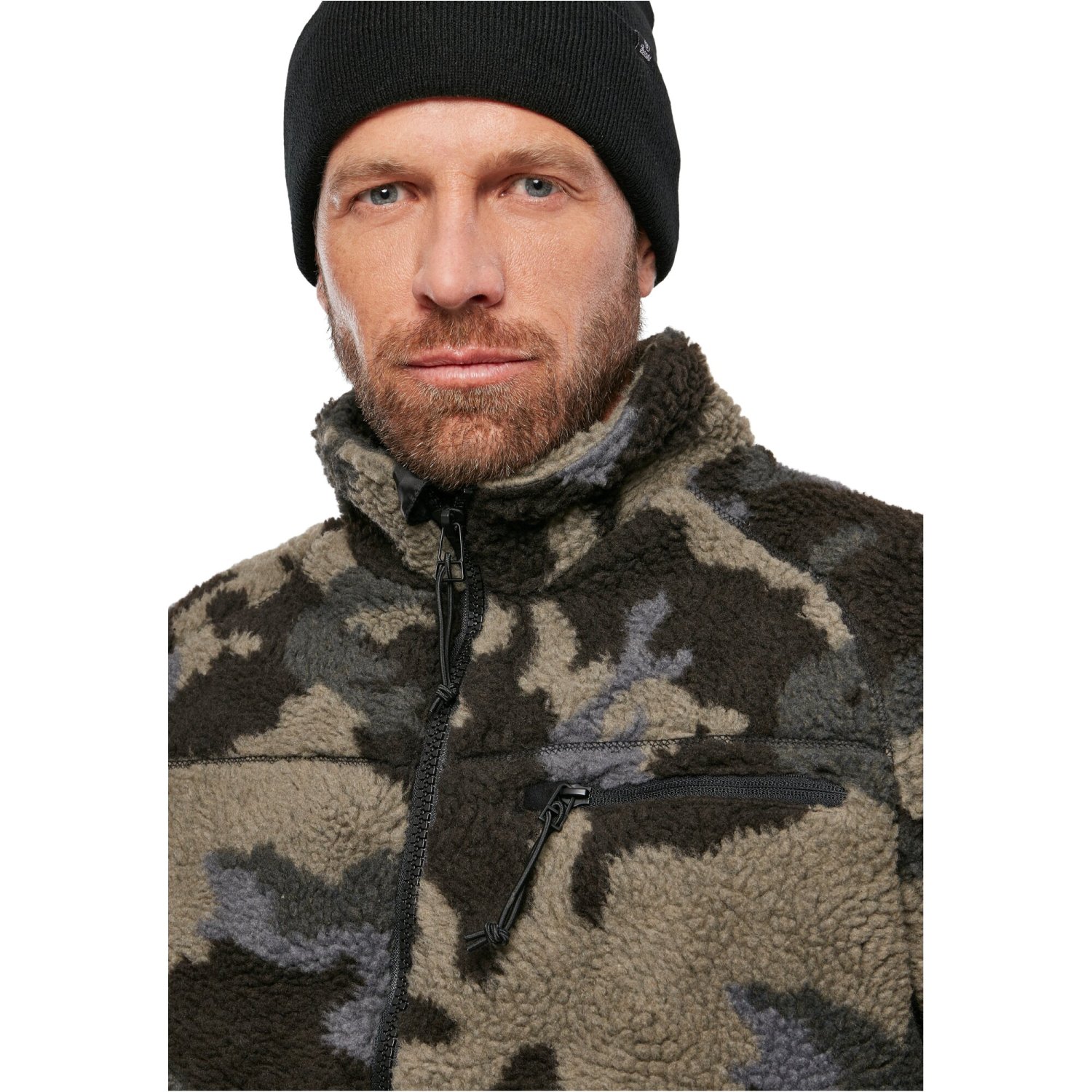 Brandit - Teddyfleece Jacket dark camo