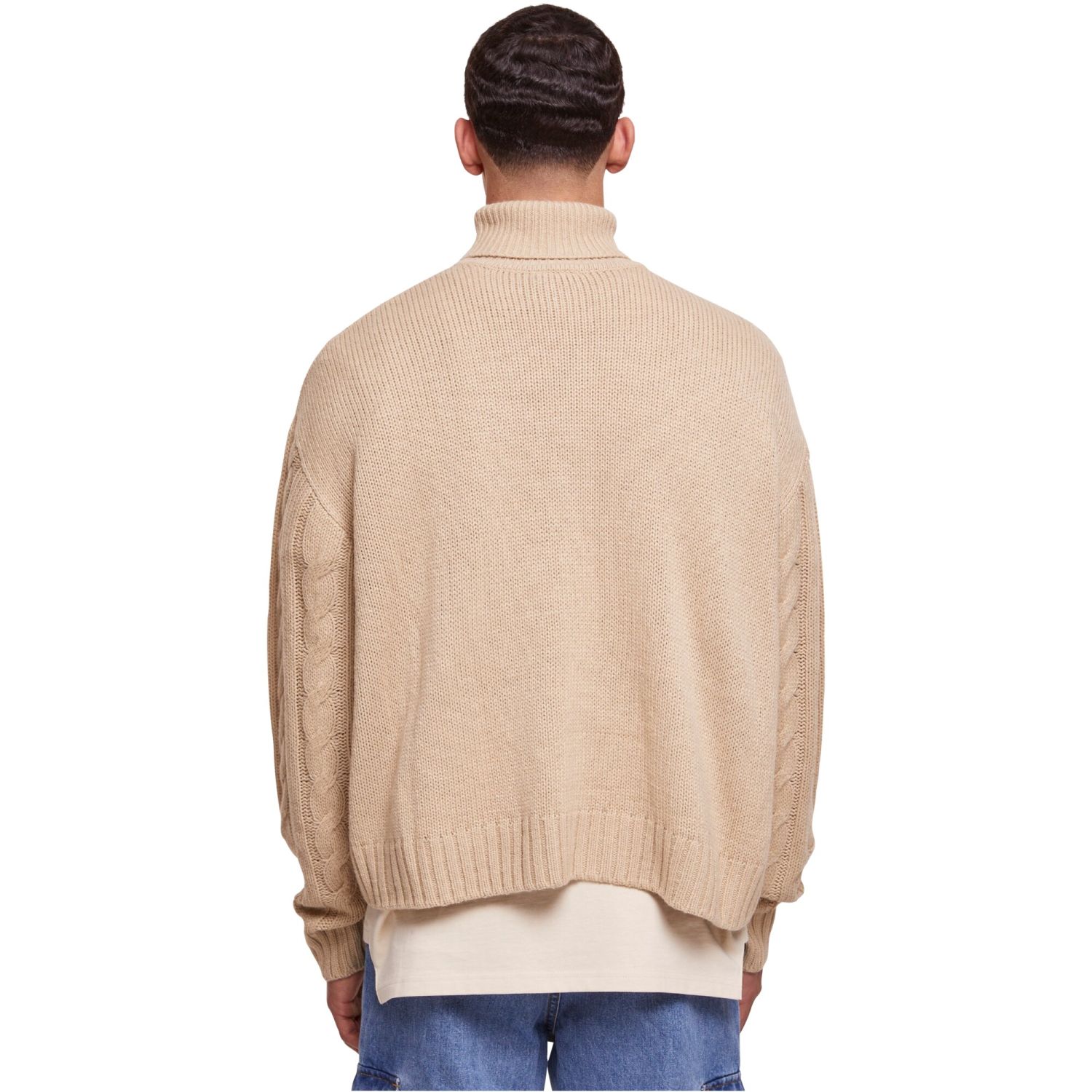 Urban Classics - Boxy Roll Neck Oversized Sweater