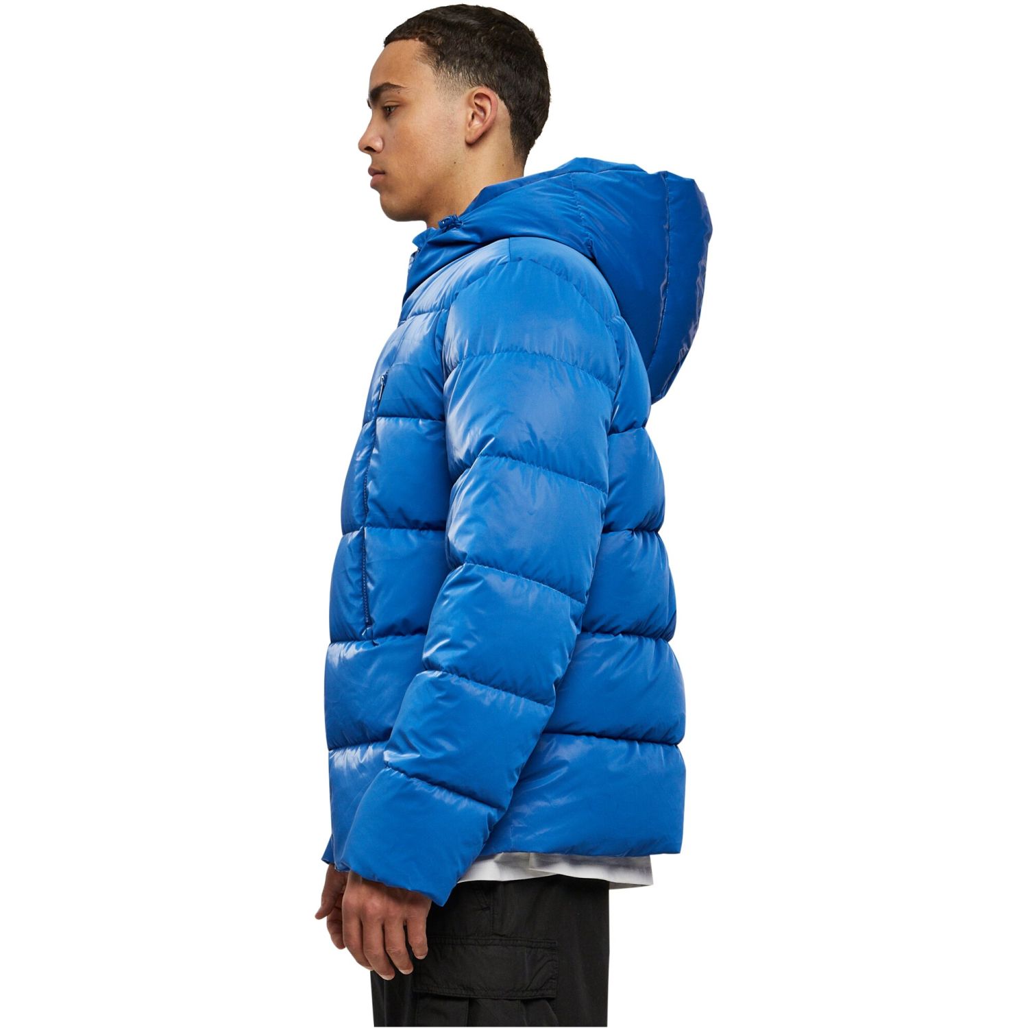 Urban Classics - Shark Skin Puffer Winter Jacket royal